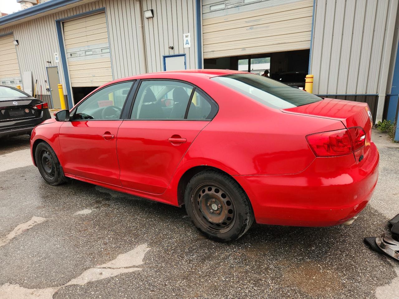 2012 Volkswagen Jetta Se Красный vin: 3VWDP7AJ0CM124538