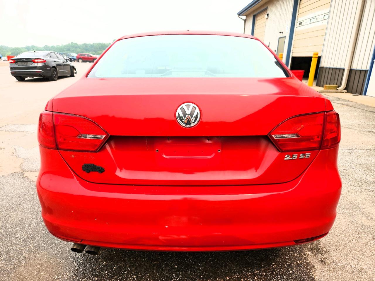 2012 Volkswagen Jetta Se Красный vin: 3VWDP7AJ0CM124538