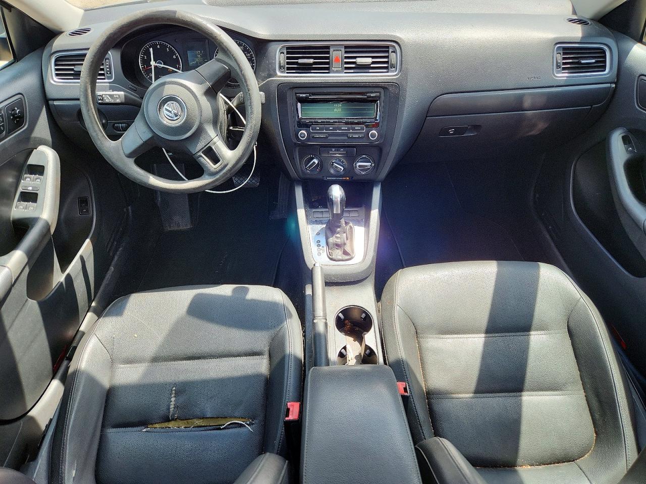 2012 Volkswagen Jetta Se Gray vin: 3VWDP7AJ0CM127956