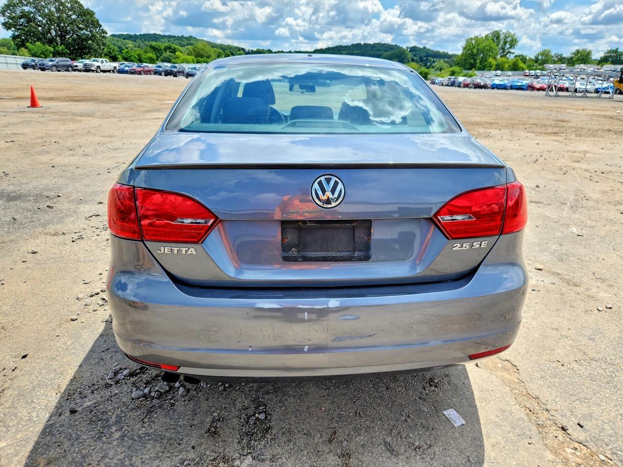 2012 Volkswagen Jetta Se Gray vin: 3VWDP7AJ0CM127956