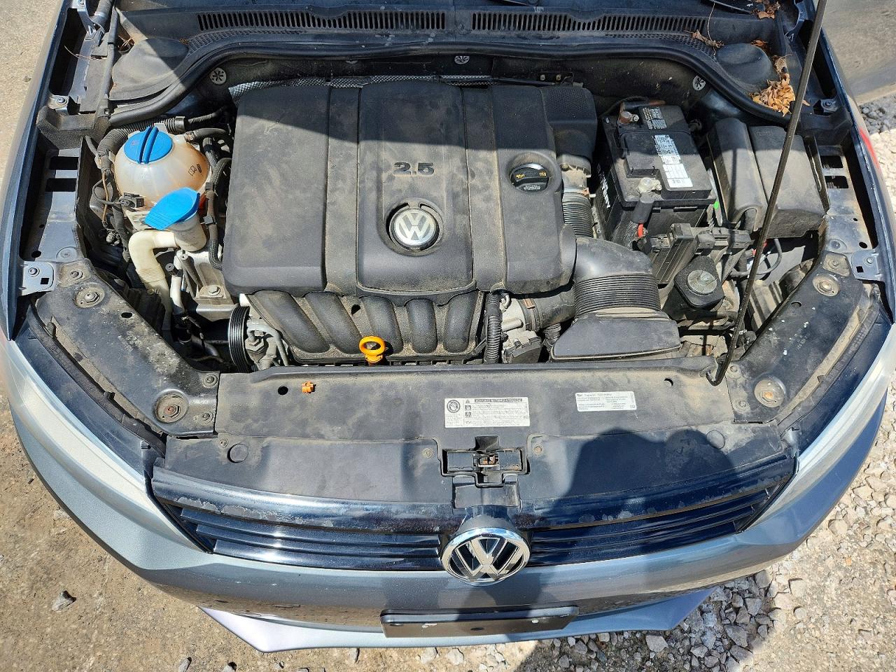 2012 Volkswagen Jetta Se Gray vin: 3VWDP7AJ0CM127956