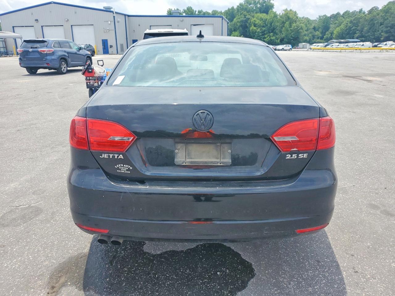 2012 Volkswagen Jetta Se Black vin: 3VWDP7AJ0CM323511