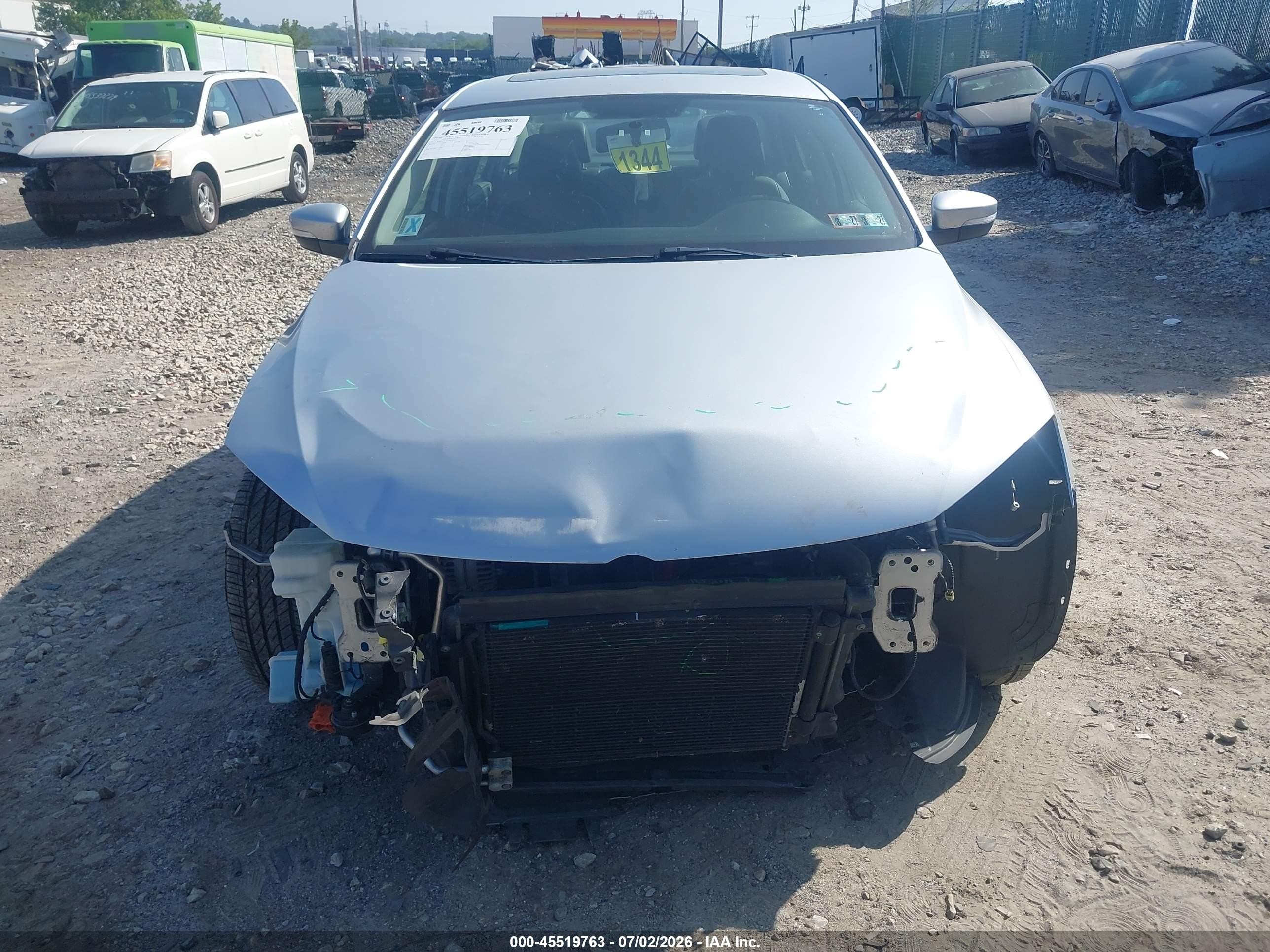 2012 Volkswagen Jetta 2.5l Se Silver vin: 3VWDP7AJ0CM350241