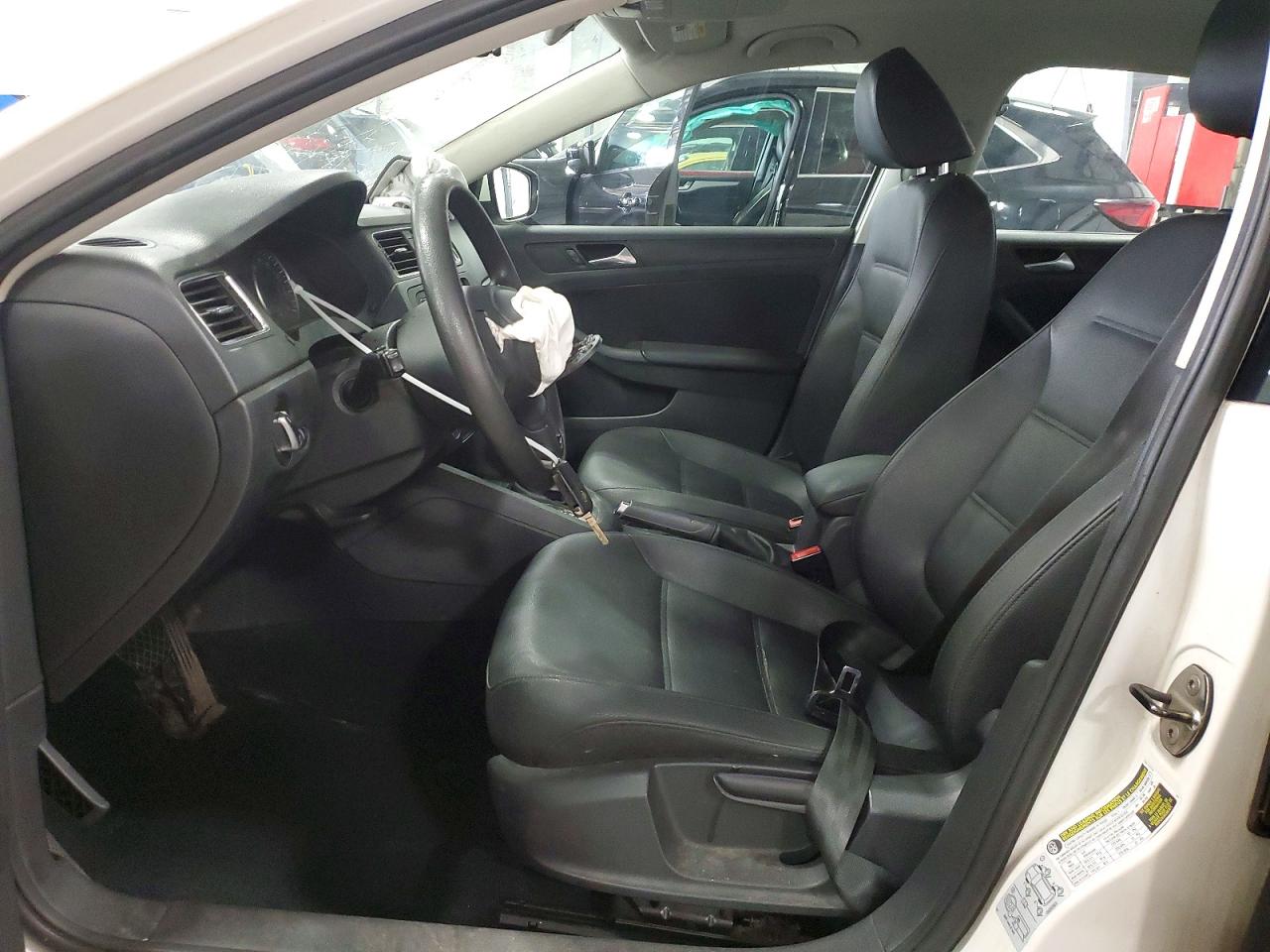 2012 Volkswagen Jetta Se White vin: 3VWDP7AJ0CM365502
