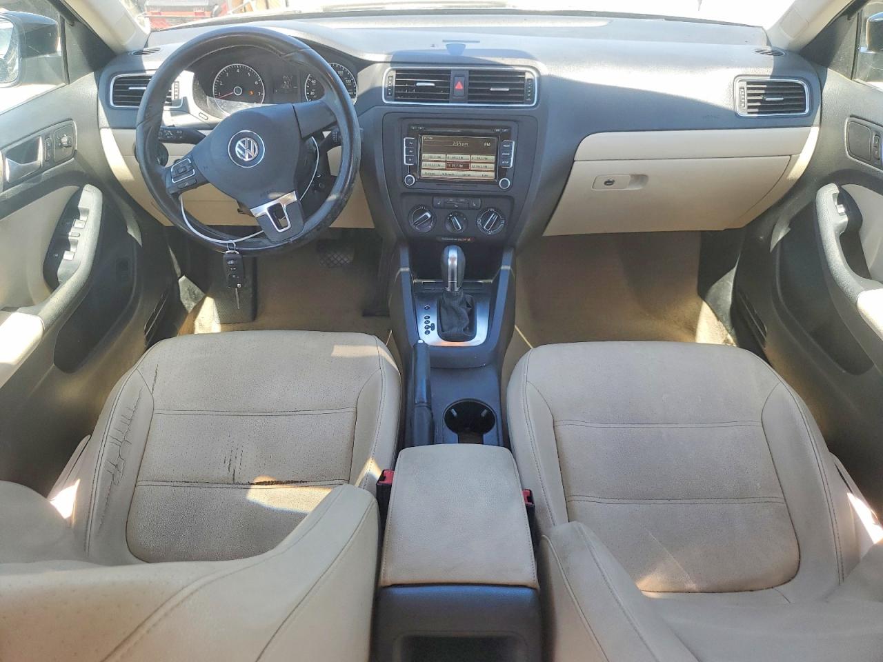 2012 Volkswagen Jetta Se Black vin: 3VWDP7AJ0CM387418