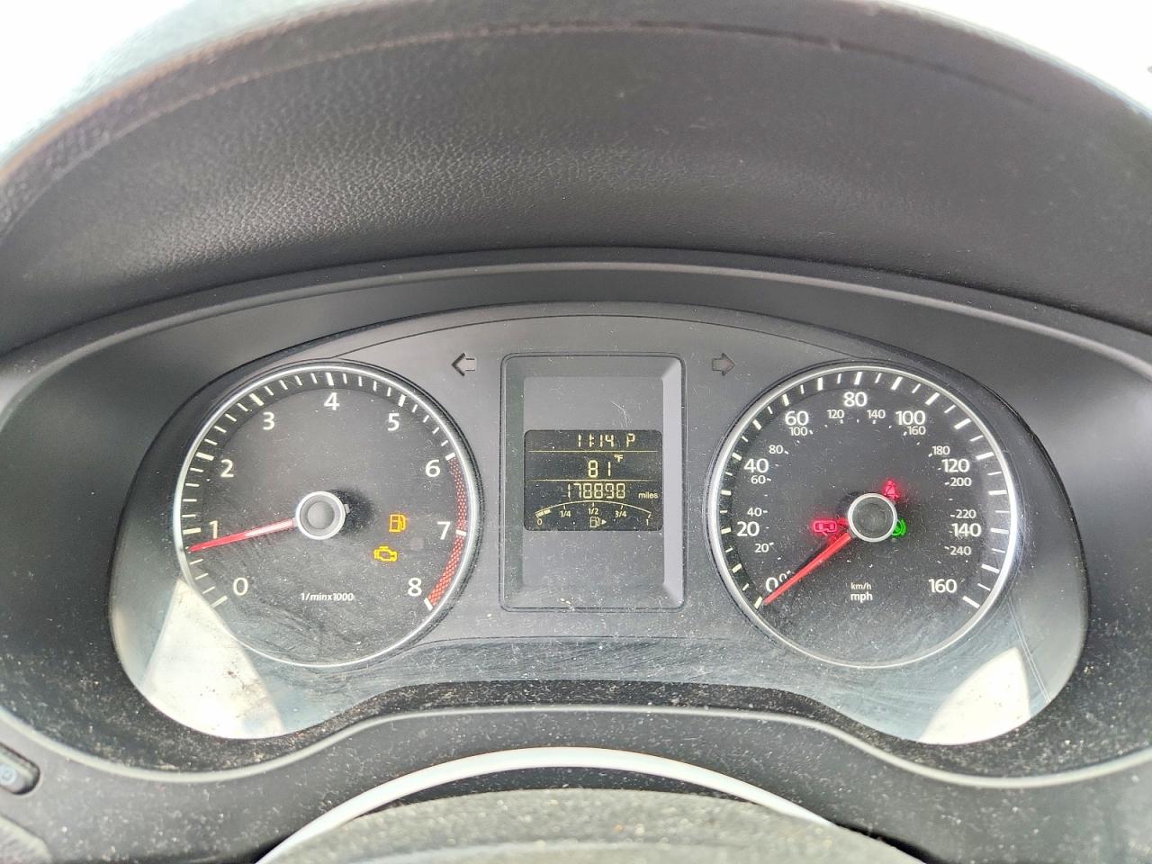 2012 Volkswagen Jetta Se Gray vin: 3VWDP7AJ0CM403035
