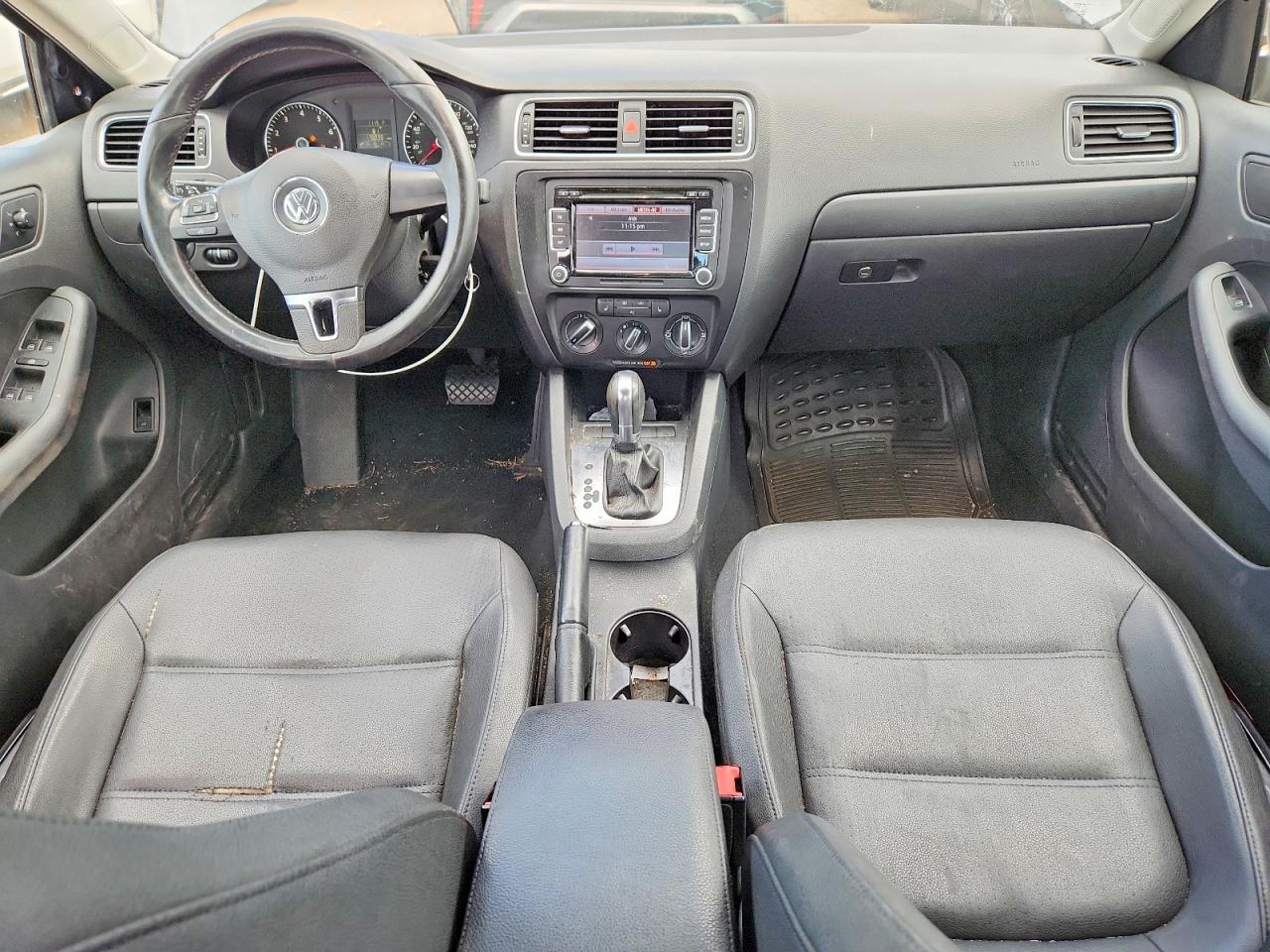 2012 Volkswagen Jetta Se Gray vin: 3VWDP7AJ0CM403035