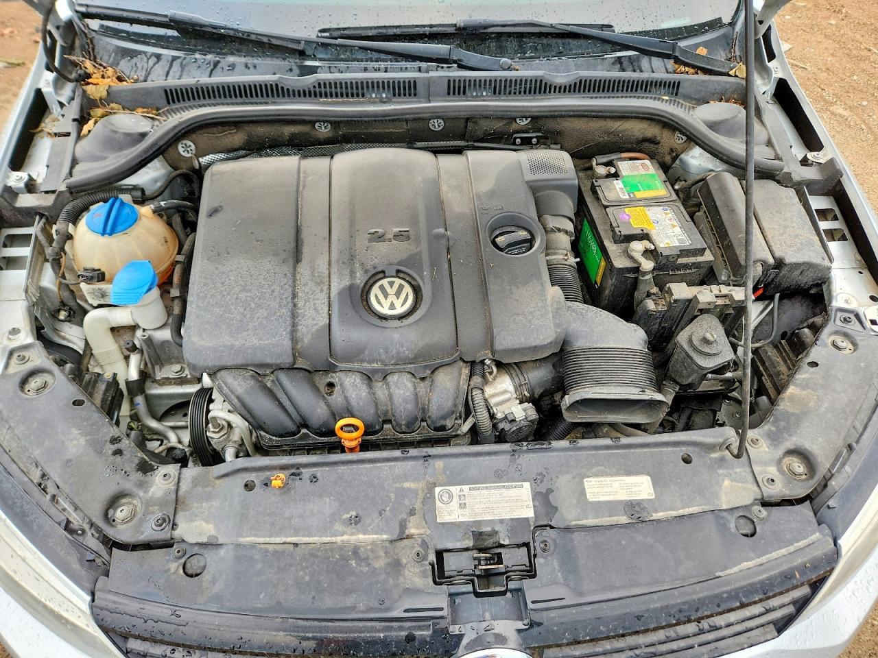 2012 Volkswagen Jetta Se Silver vin: 3VWDP7AJ0CM403519