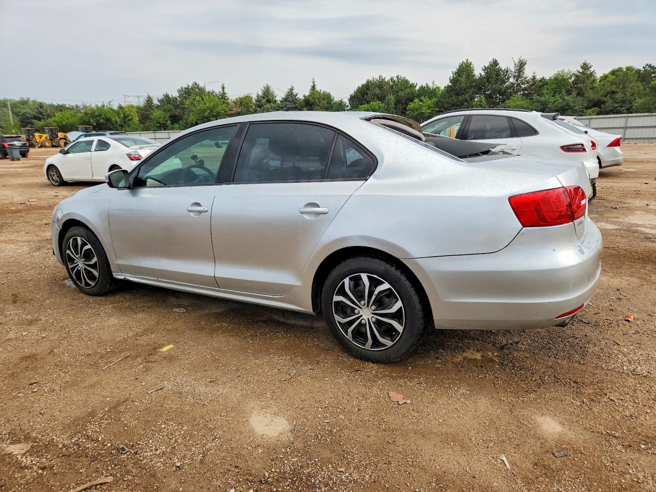 2012 Volkswagen Jetta Se Silver vin: 3VWDP7AJ0CM403519