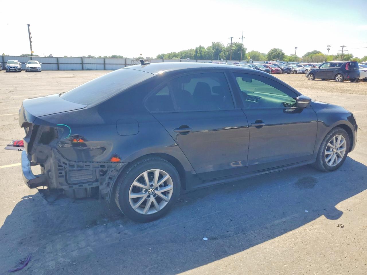 2012 Volkswagen Jetta Se Черный vin: 3VWDP7AJ0CM427237
