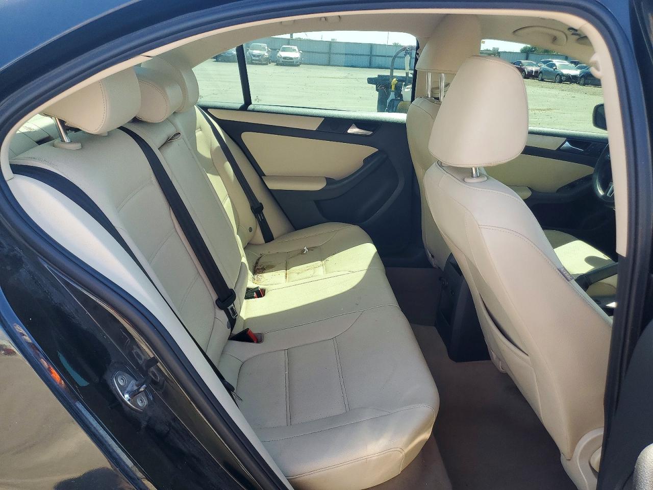 2012 Volkswagen Jetta Se Черный vin: 3VWDP7AJ0CM427237