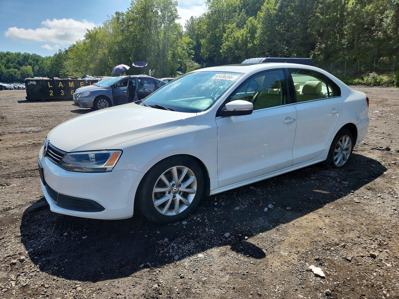 2013 Volkswagen Jetta Se Белый vin: 3VWDP7AJ0DM201233