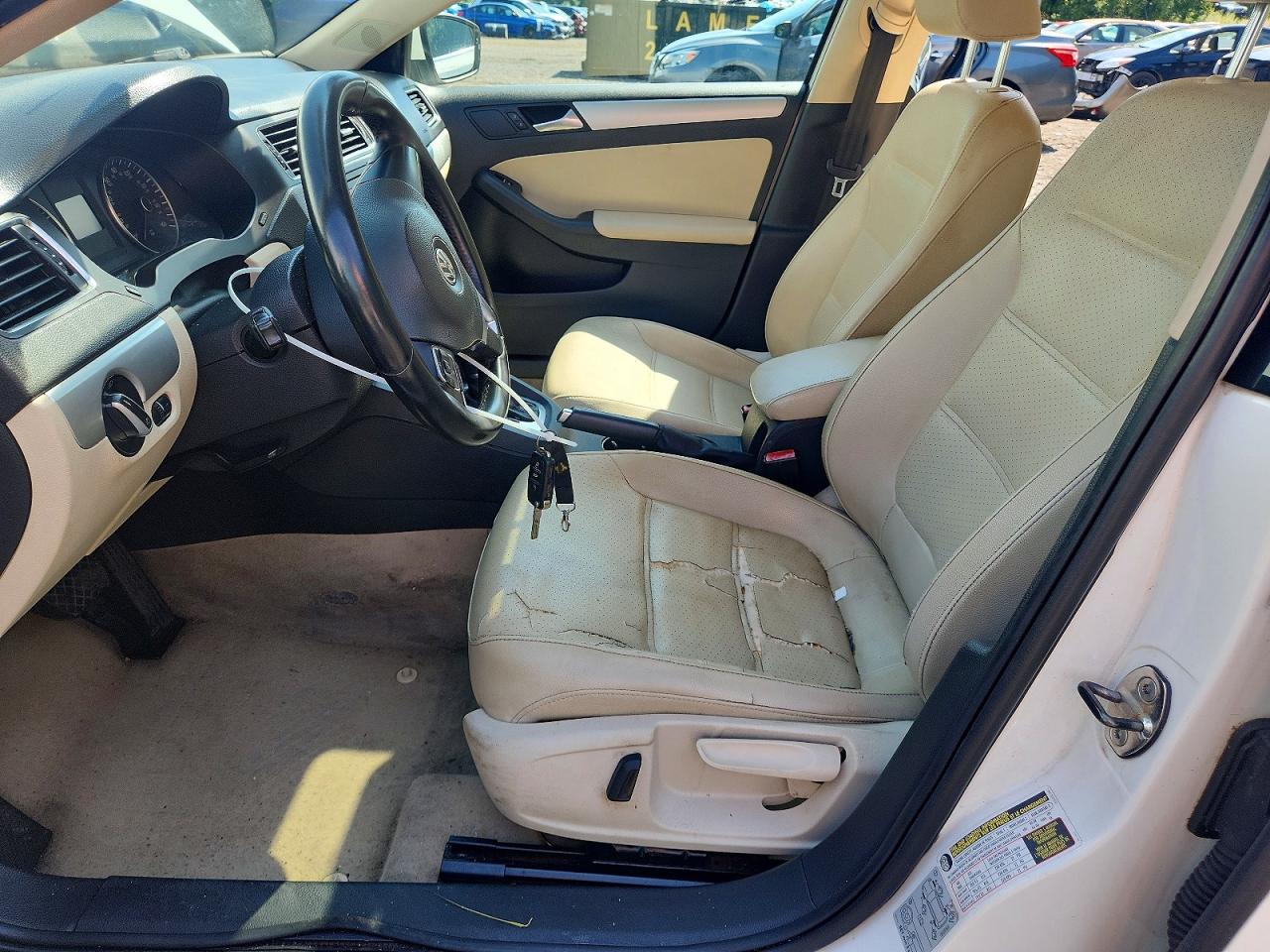 2013 Volkswagen Jetta Se Белый vin: 3VWDP7AJ0DM201233