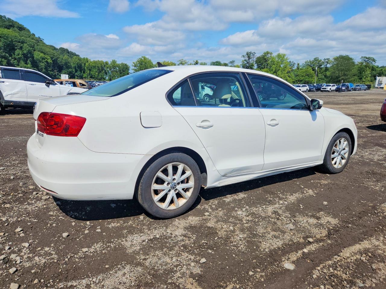 2013 Volkswagen Jetta Se Белый vin: 3VWDP7AJ0DM201233