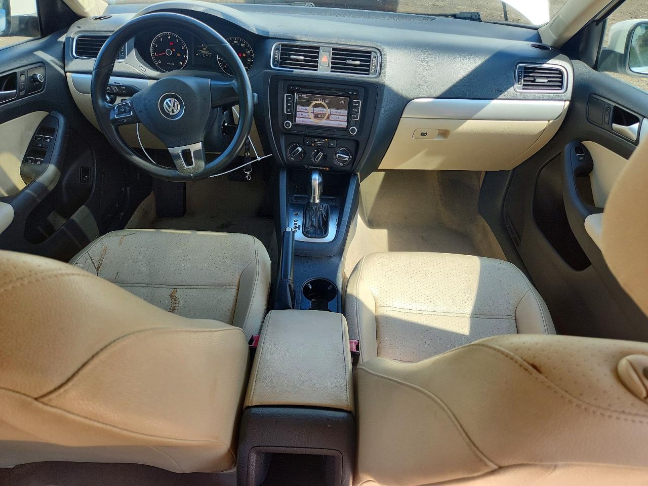 2013 Volkswagen Jetta Se Белый vin: 3VWDP7AJ0DM201233