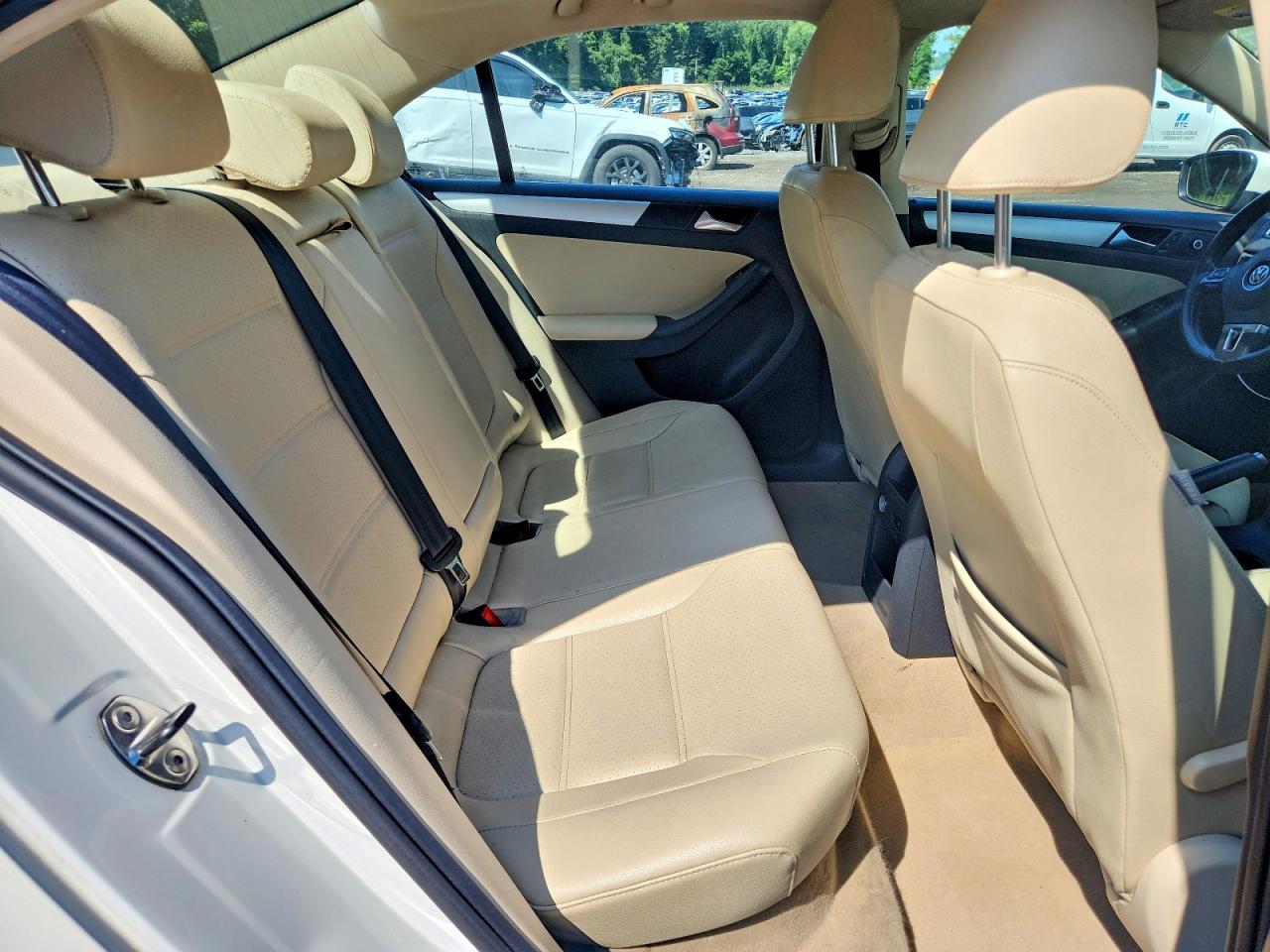 2013 Volkswagen Jetta Se Белый vin: 3VWDP7AJ0DM201233