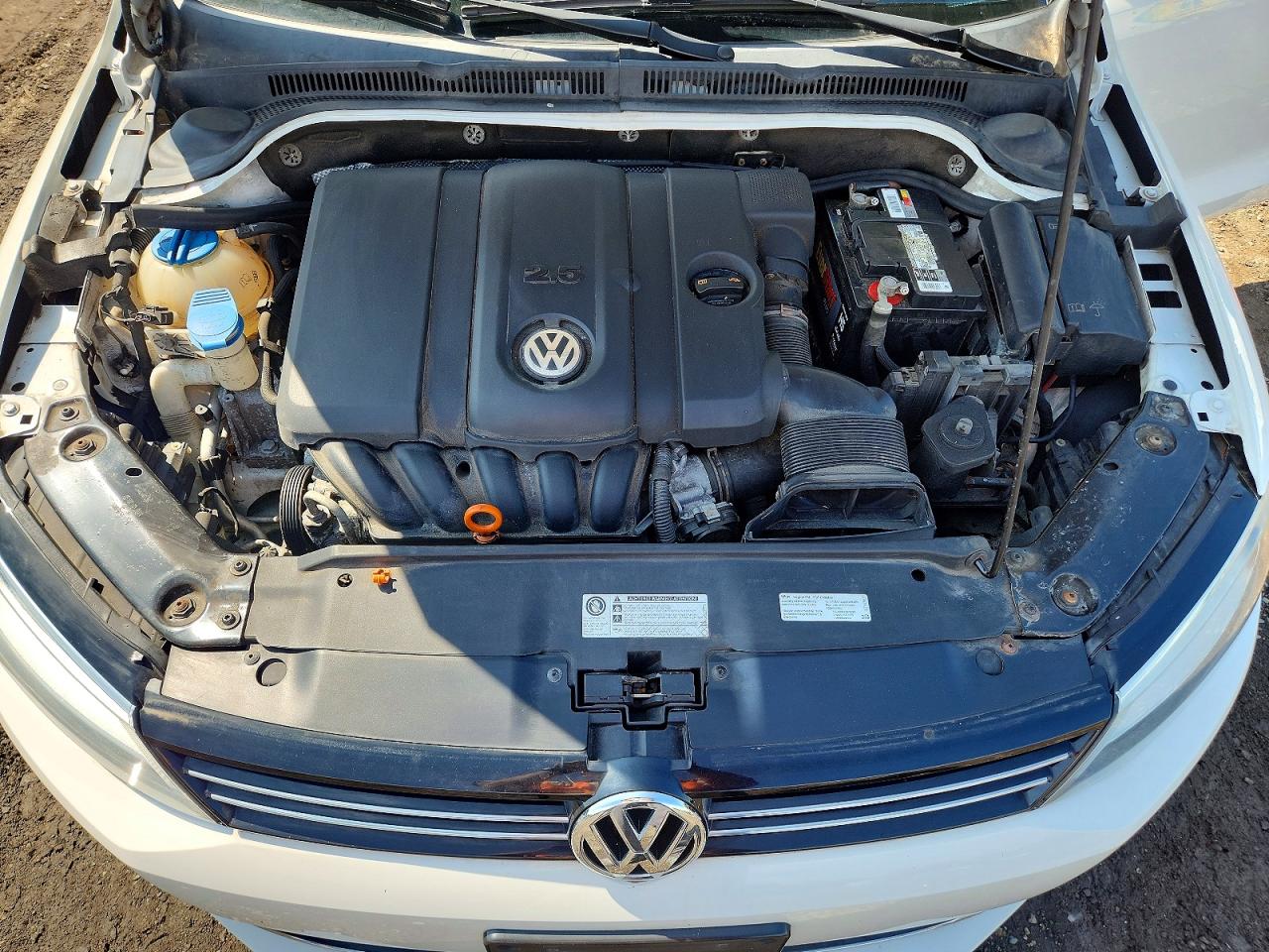2013 Volkswagen Jetta Se Белый vin: 3VWDP7AJ0DM201233