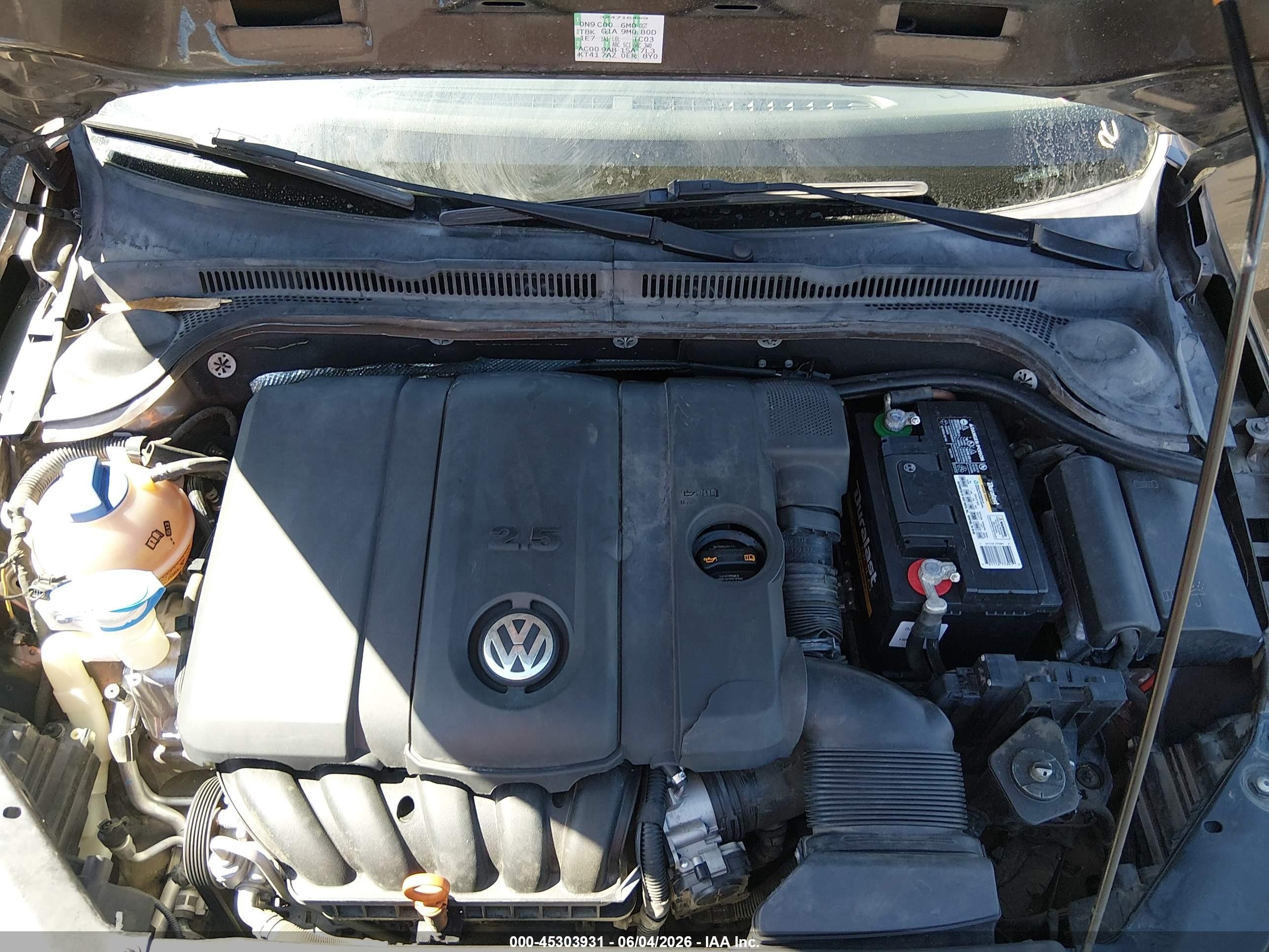 2013 Volkswagen Jetta 2.5l Se Brown vin: 3VWDP7AJ0DM215505