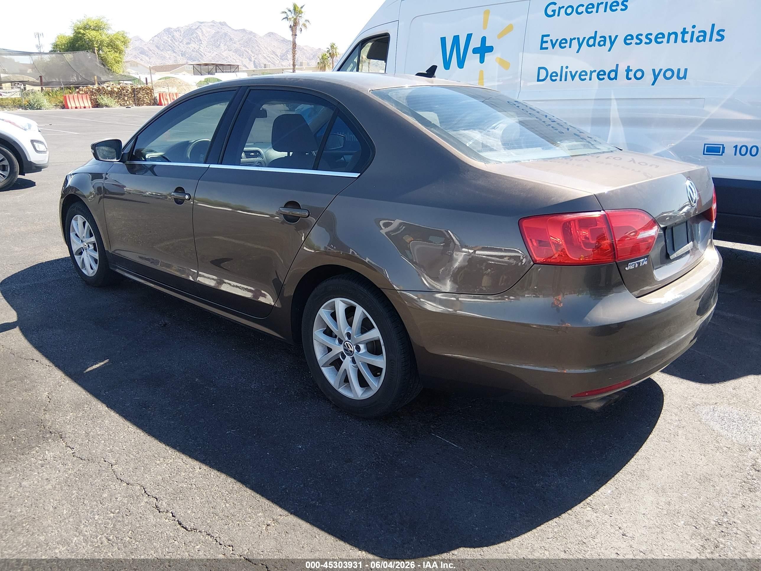 2013 Volkswagen Jetta 2.5l Se Brown vin: 3VWDP7AJ0DM215505