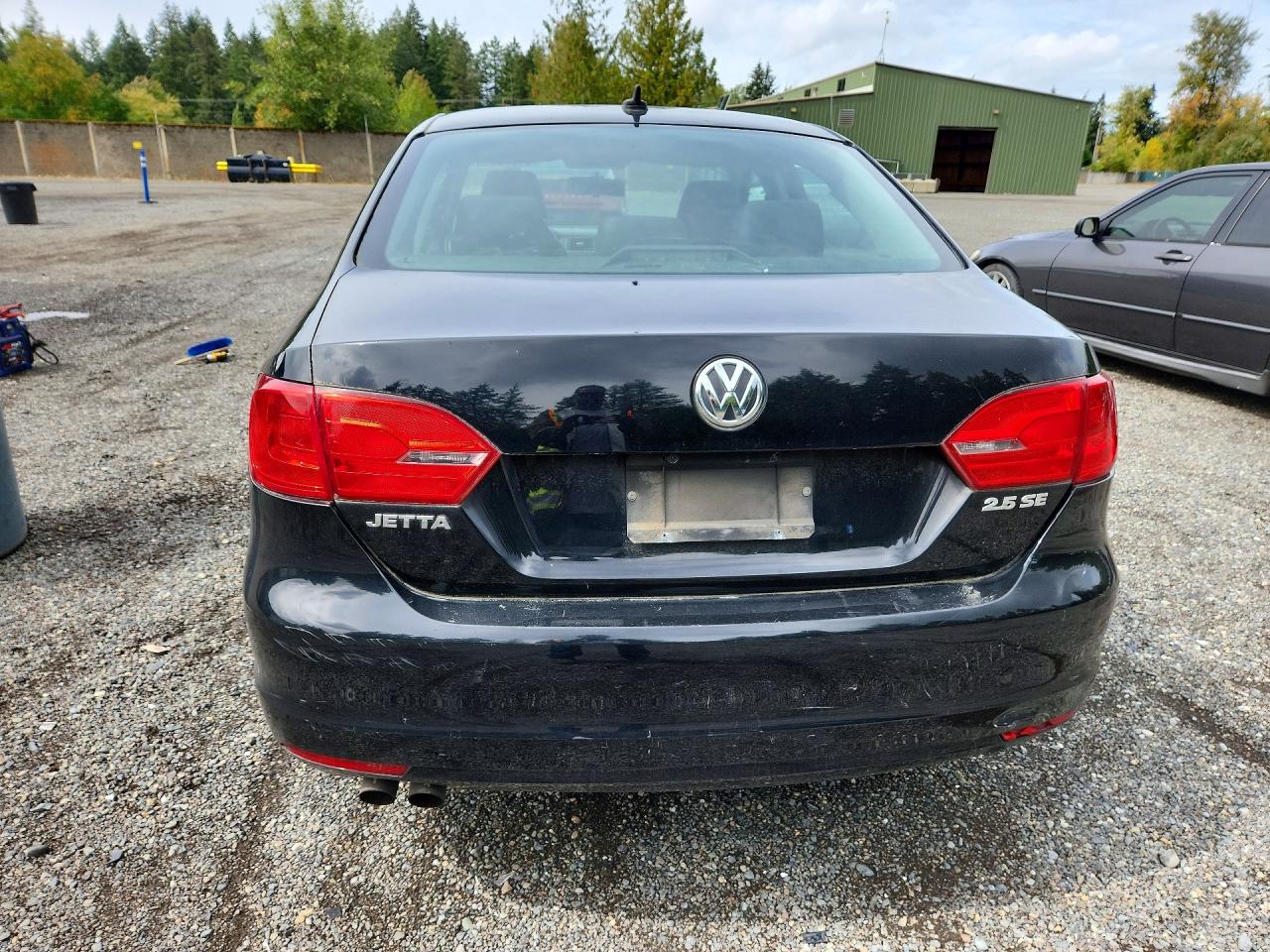2013 Volkswagen Jetta Se Black vin: 3VWDP7AJ0DM250044