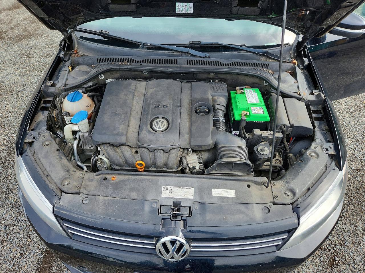 2013 Volkswagen Jetta Se Black vin: 3VWDP7AJ0DM250044
