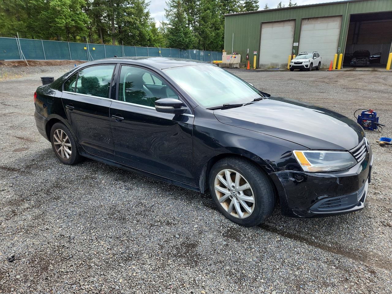 2013 Volkswagen Jetta Se Black vin: 3VWDP7AJ0DM250044