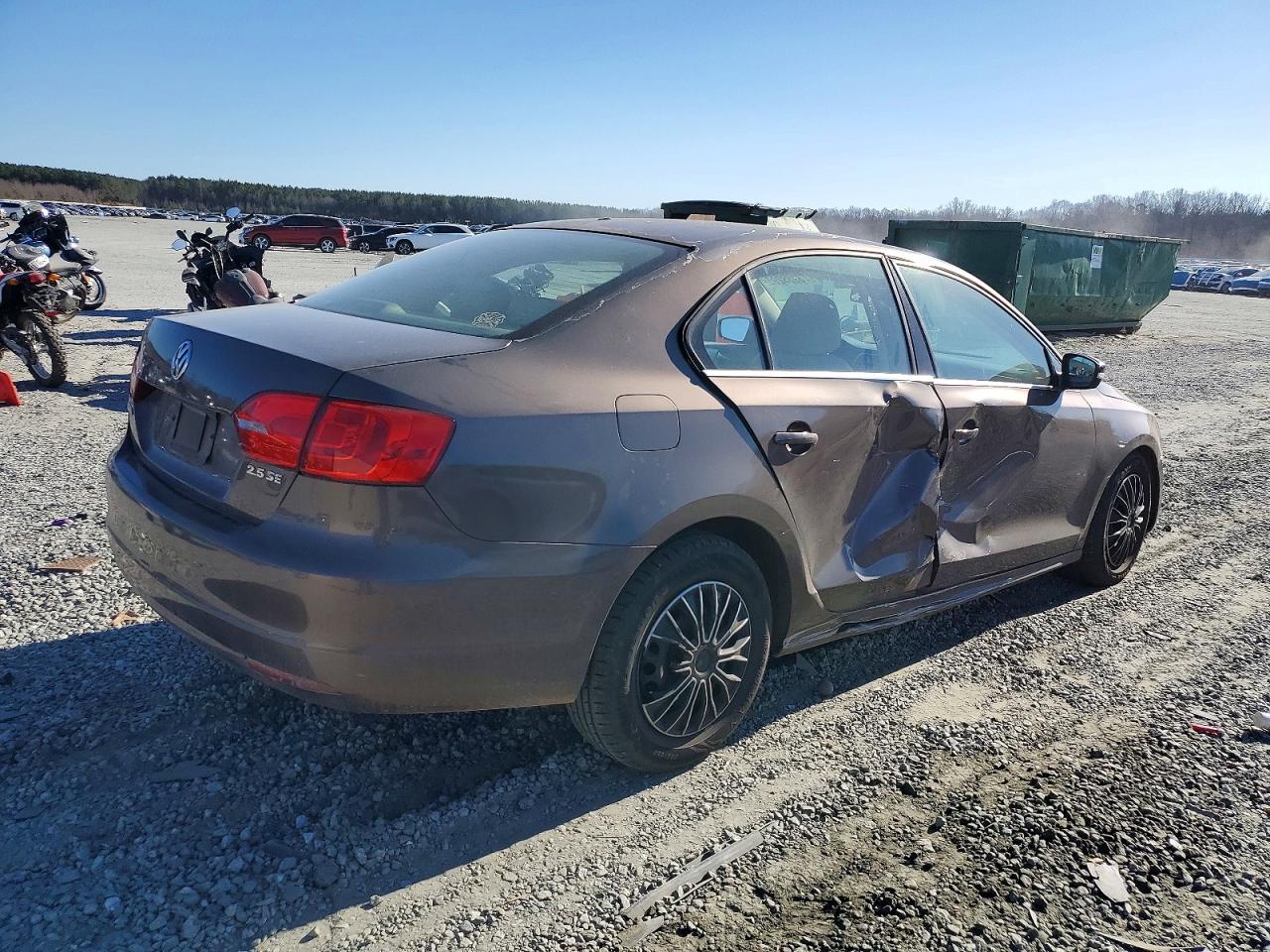 2013 Volkswagen Jetta Se Коричневый vin: 3VWDP7AJ0DM280046