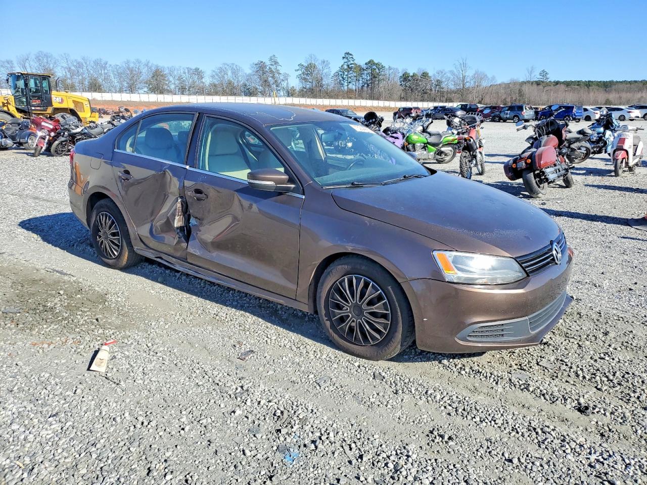 2013 Volkswagen Jetta Se Коричневый vin: 3VWDP7AJ0DM280046