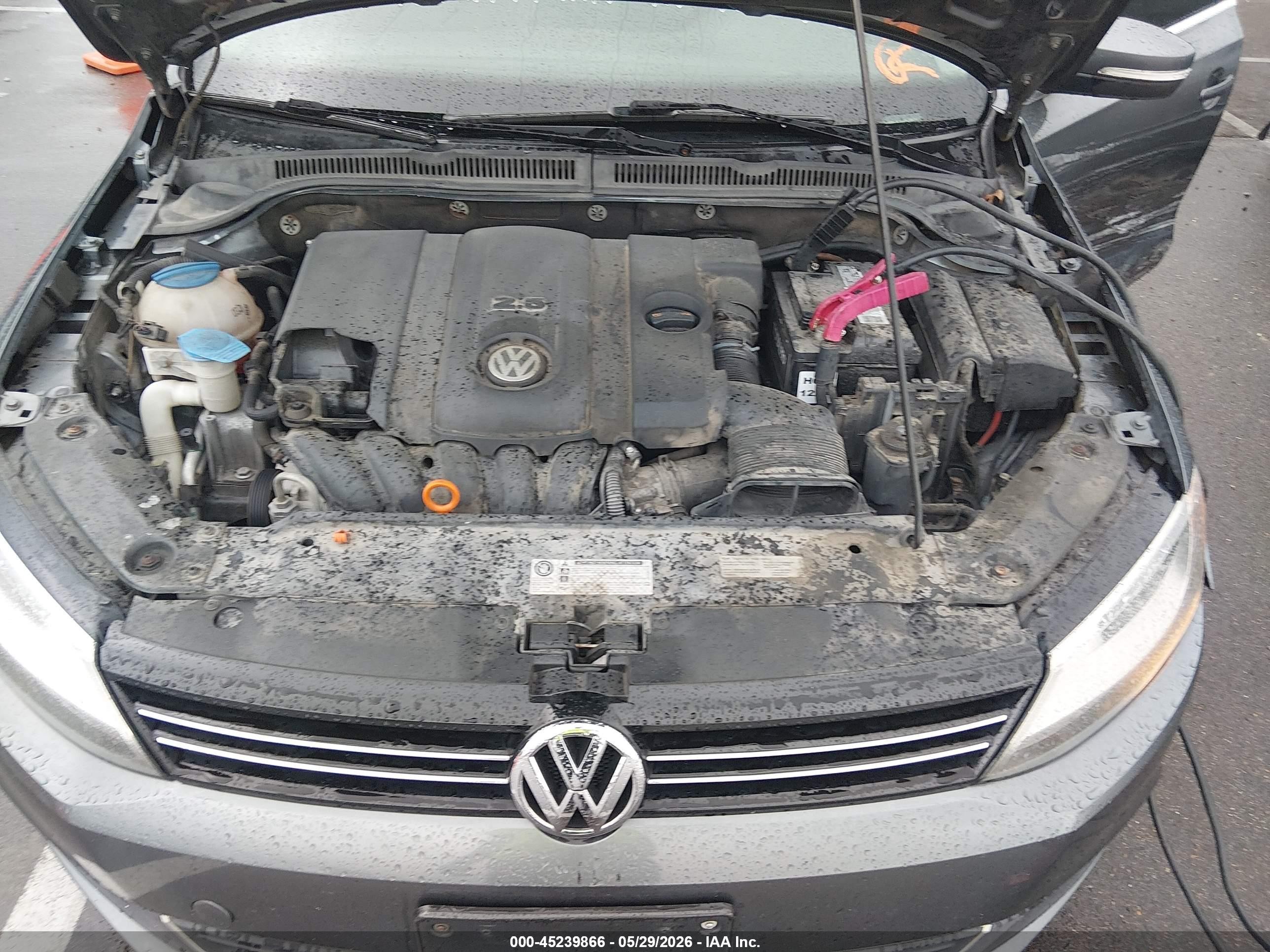 2013 Volkswagen Jetta 2.5l Se Gray vin: 3VWDP7AJ0DM359460