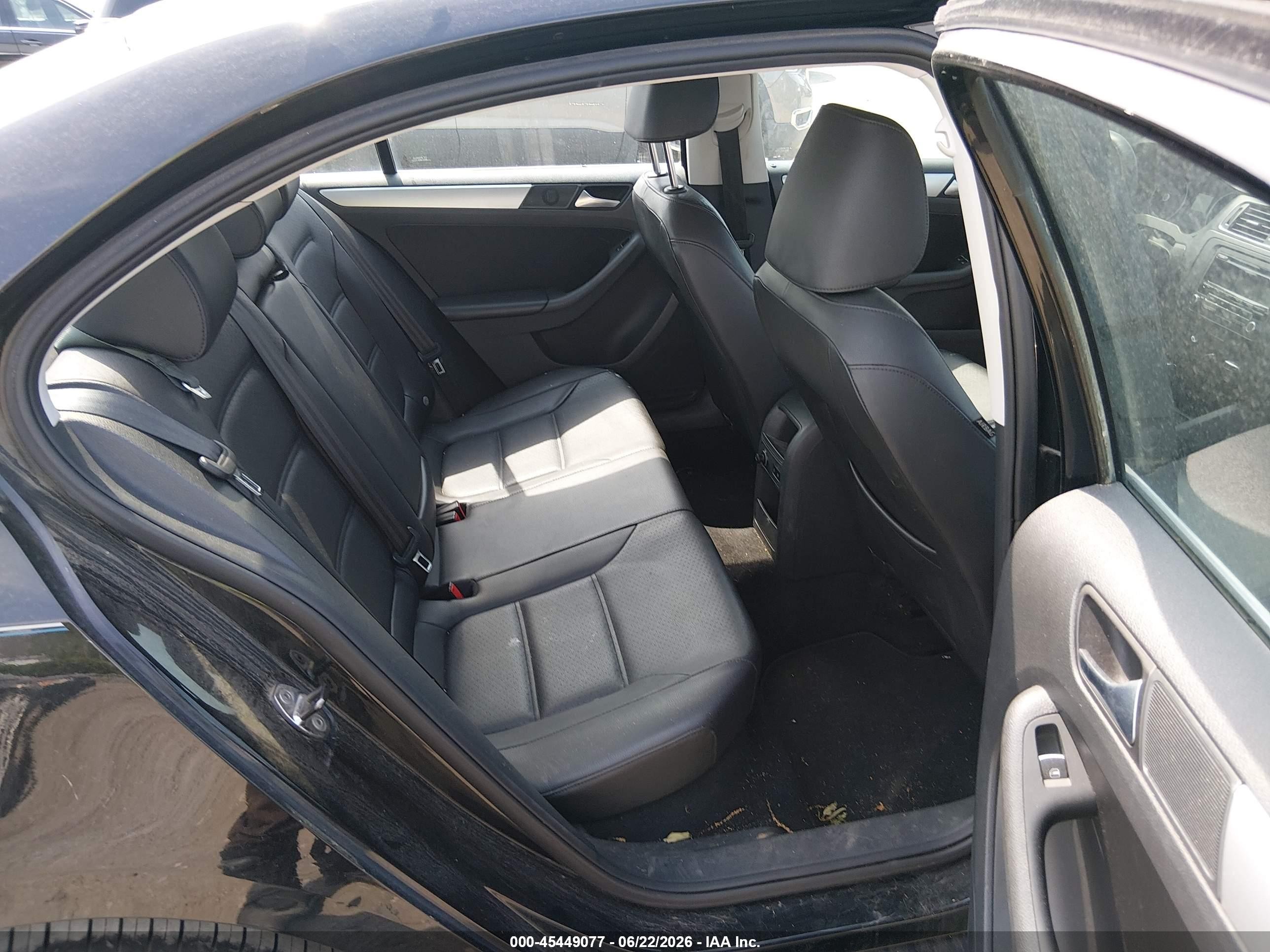 2013 Volkswagen Jetta 2.5l Se Black vin: 3VWDP7AJ0DM366277