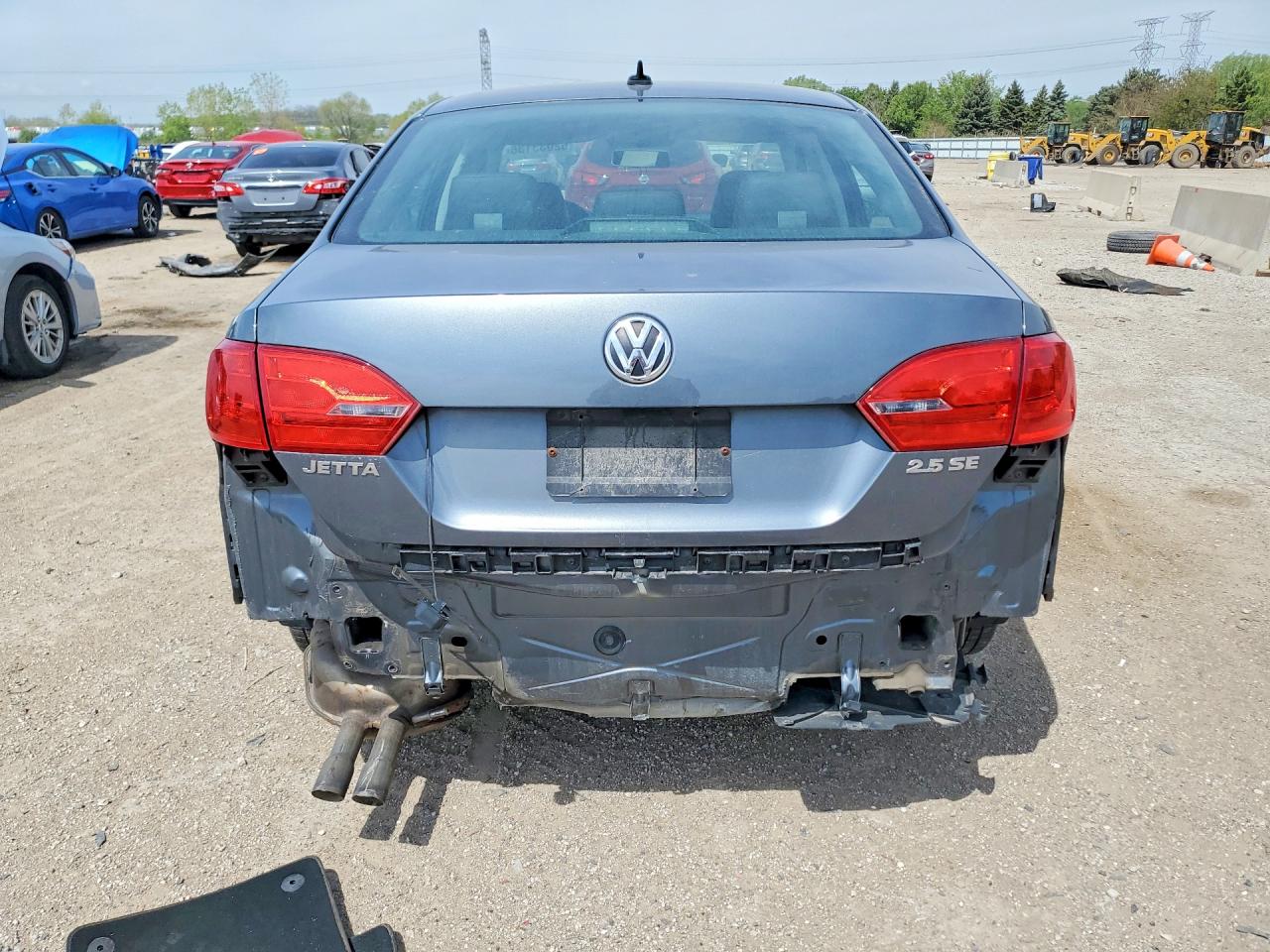 2013 Volkswagen Jetta Se Серый vin: 3VWDP7AJ0DM371432