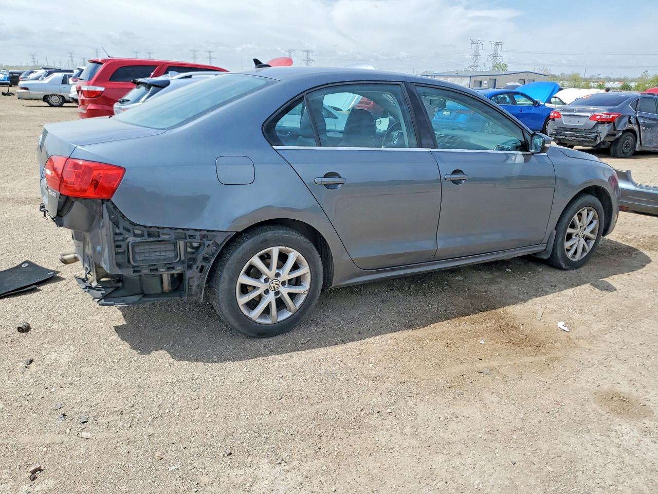 2013 Volkswagen Jetta Se Серый vin: 3VWDP7AJ0DM371432