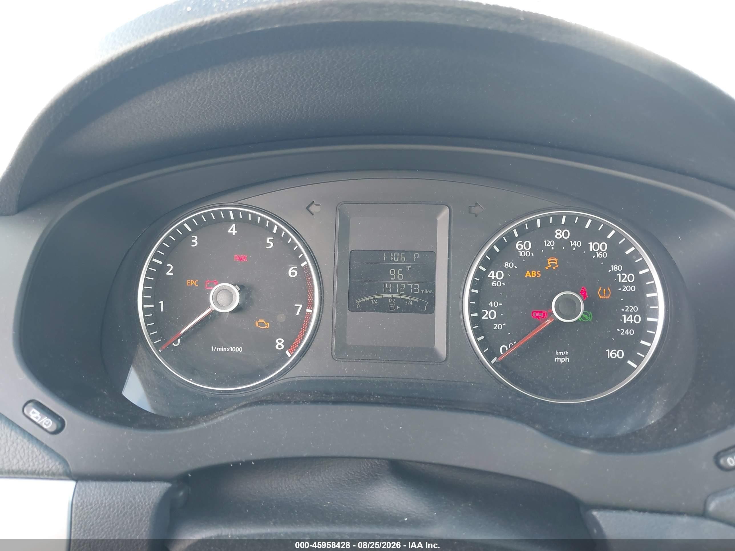 2013 Volkswagen Jetta 2.5l Se Белый vin: 3VWDP7AJ0DM384827