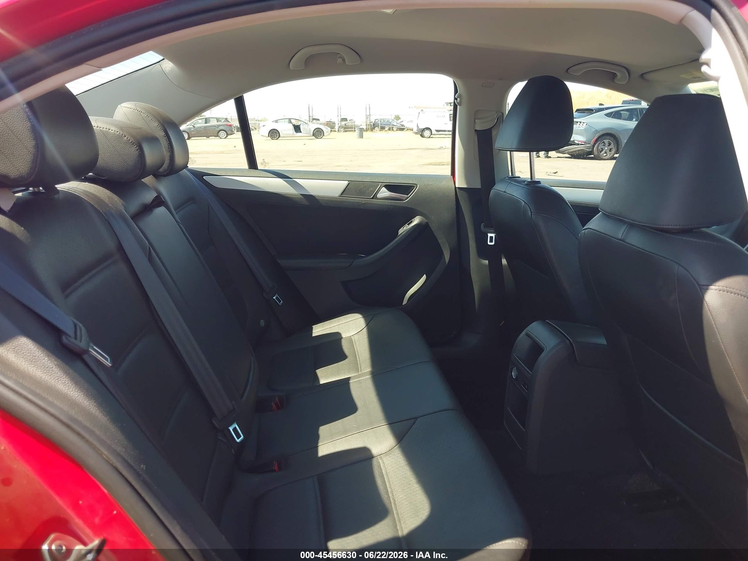 2013 Volkswagen Jetta 2.5l Se Red vin: 3VWDP7AJ0DM418944