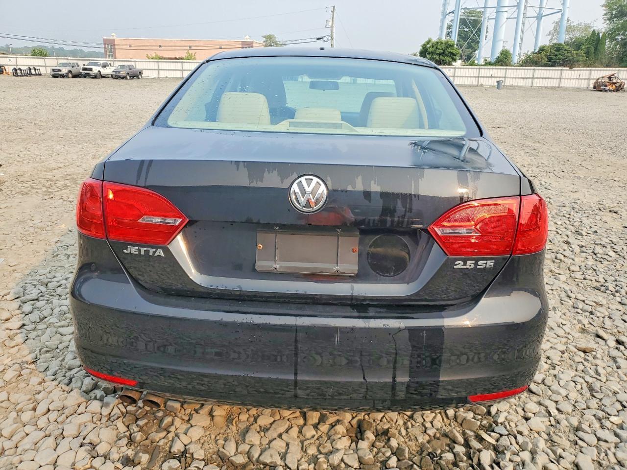 2013 Volkswagen Jetta Se Black vin: 3VWDP7AJ0DM421164