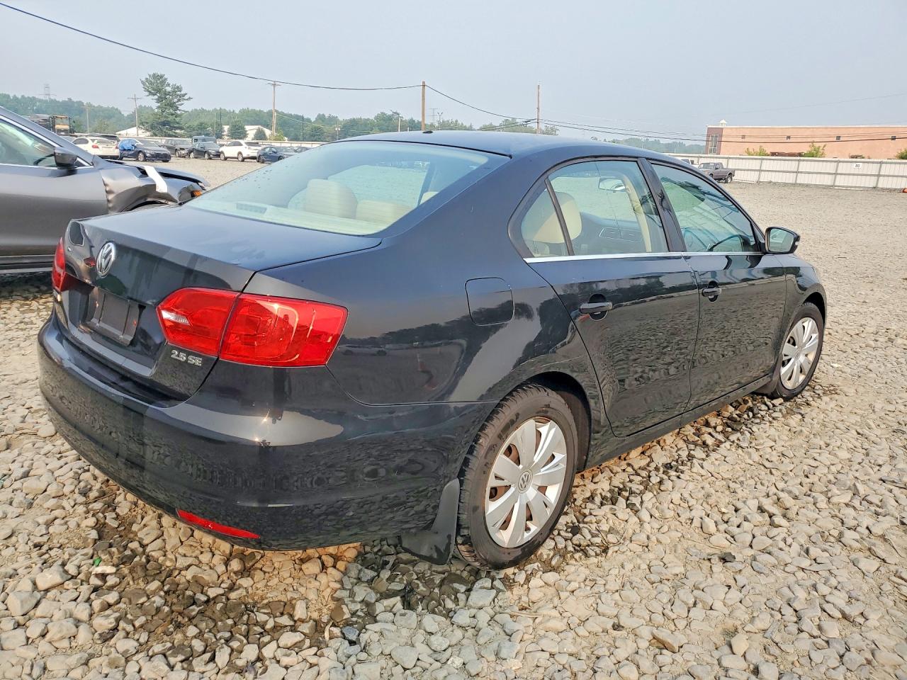 2013 Volkswagen Jetta Se Black vin: 3VWDP7AJ0DM421164