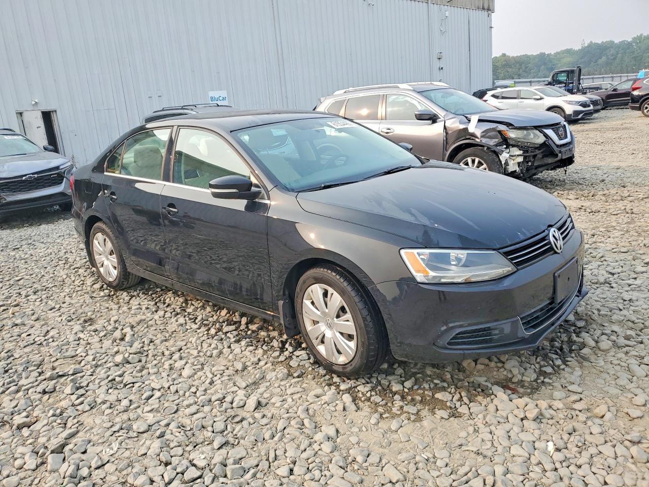 2013 Volkswagen Jetta Se Black vin: 3VWDP7AJ0DM421164