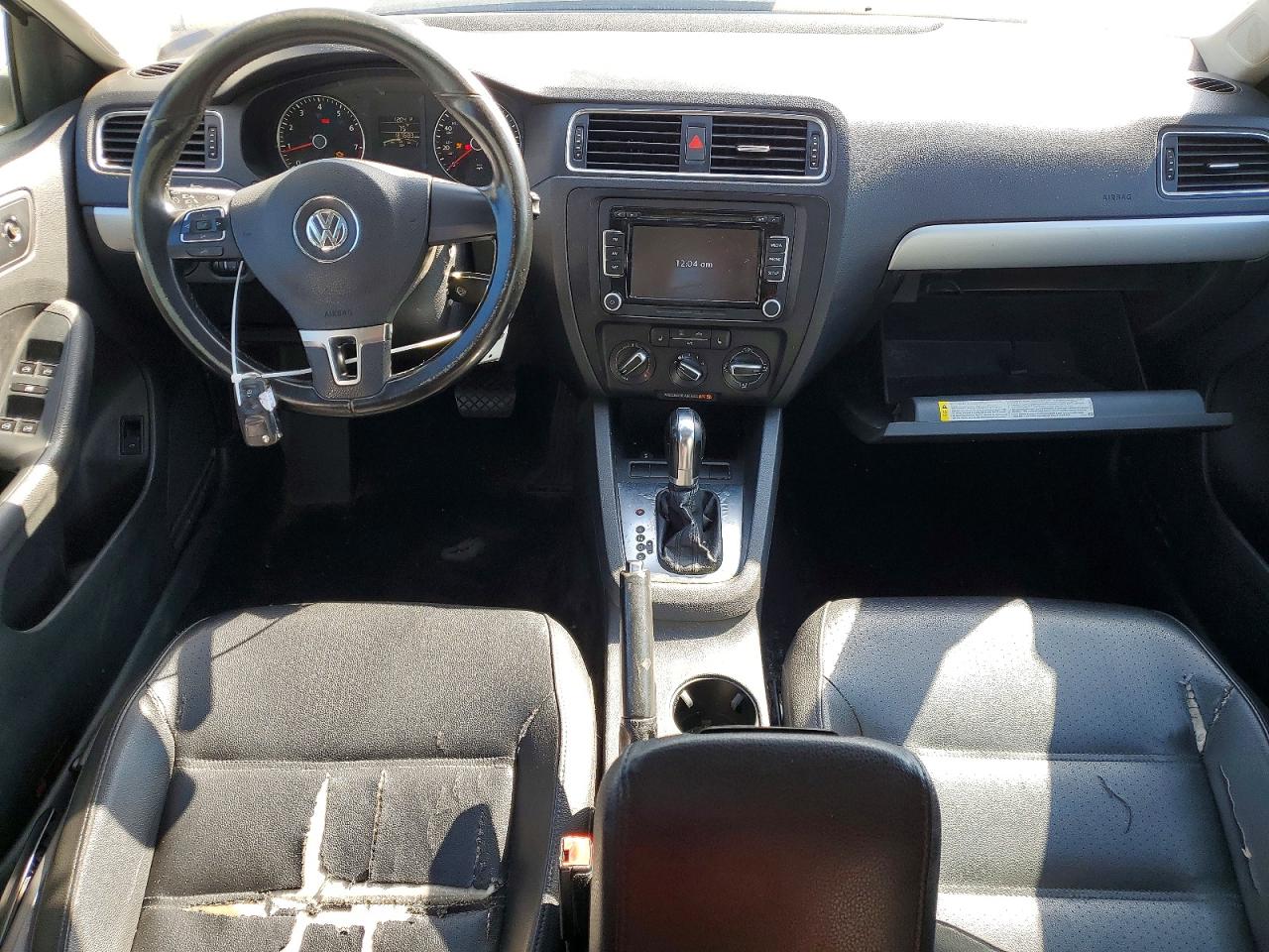 2013 Volkswagen Jetta Se White vin: 3VWDP7AJ0DM428714