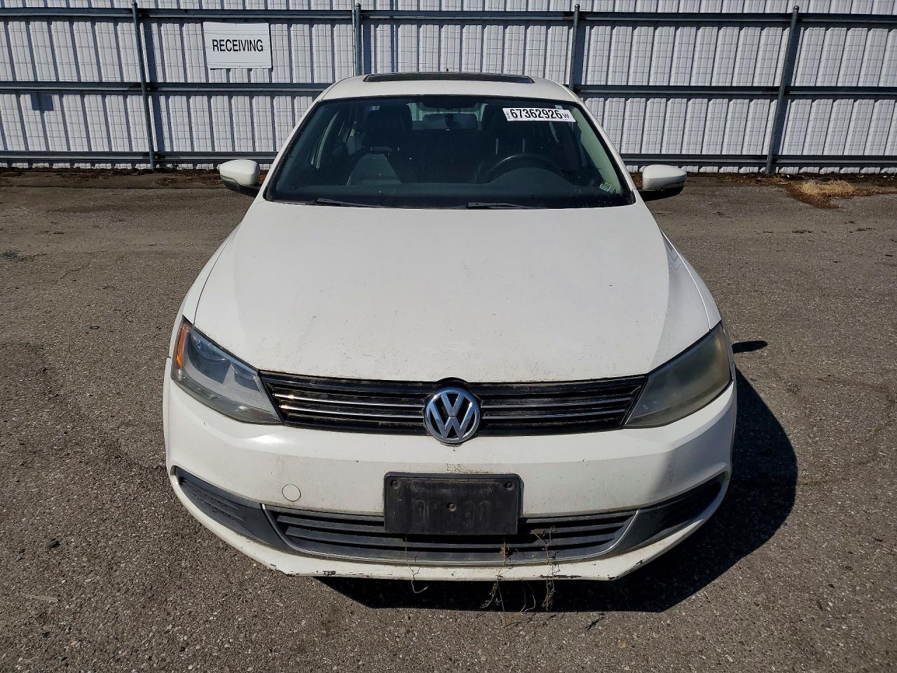 2013 Volkswagen Jetta Se White vin: 3VWDP7AJ0DM428714