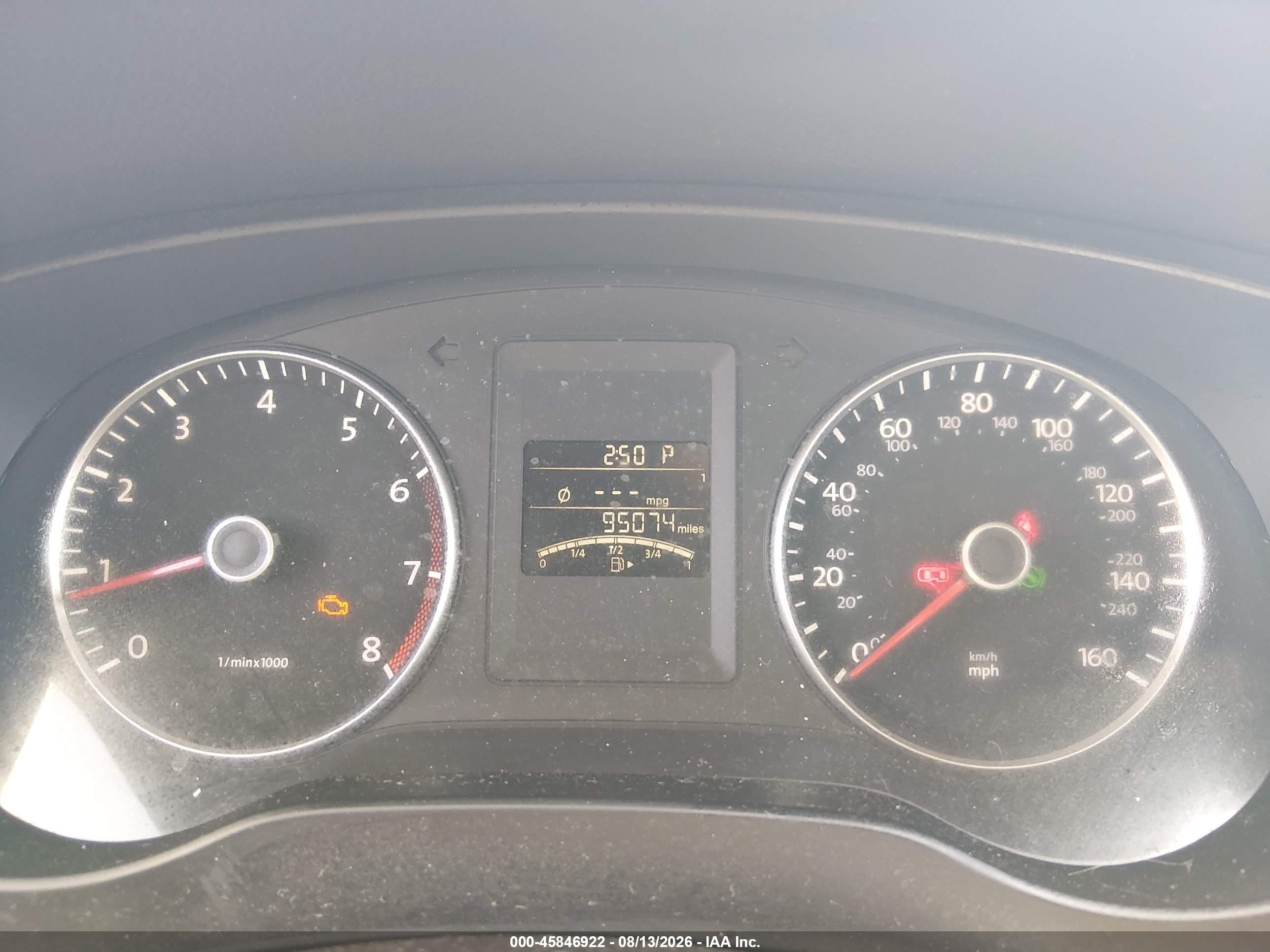 2013 Volkswagen Jetta 2.5l Se Silver vin: 3VWDP7AJ0DM432651