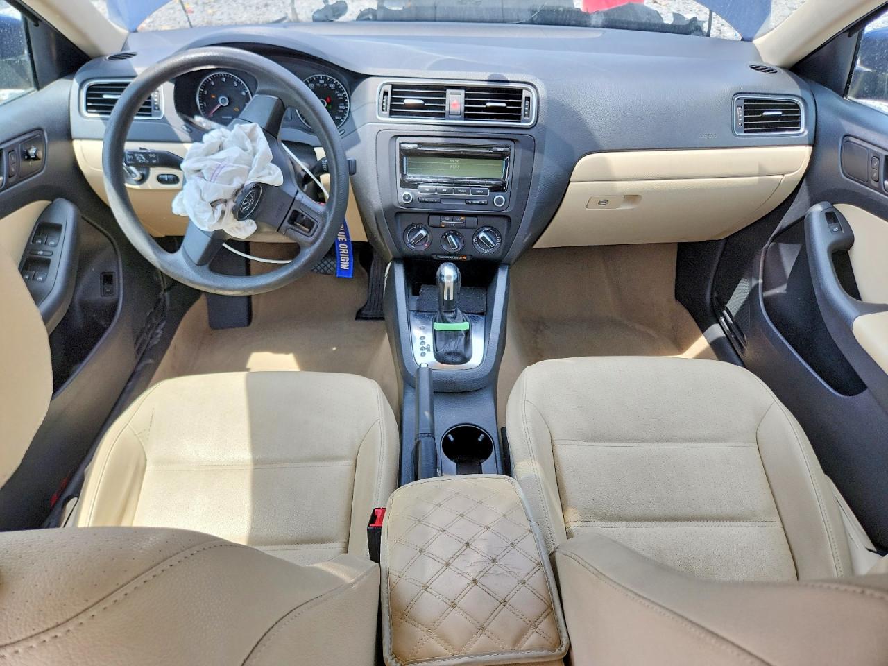2012 Volkswagen Jetta Se Blue vin: 3VWDP7AJ1CM075317