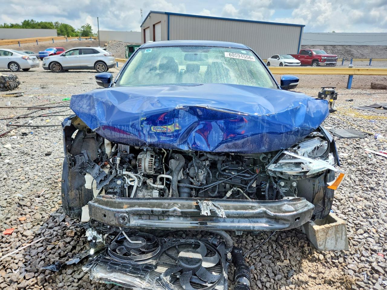 2012 Volkswagen Jetta Se Blue vin: 3VWDP7AJ1CM075317