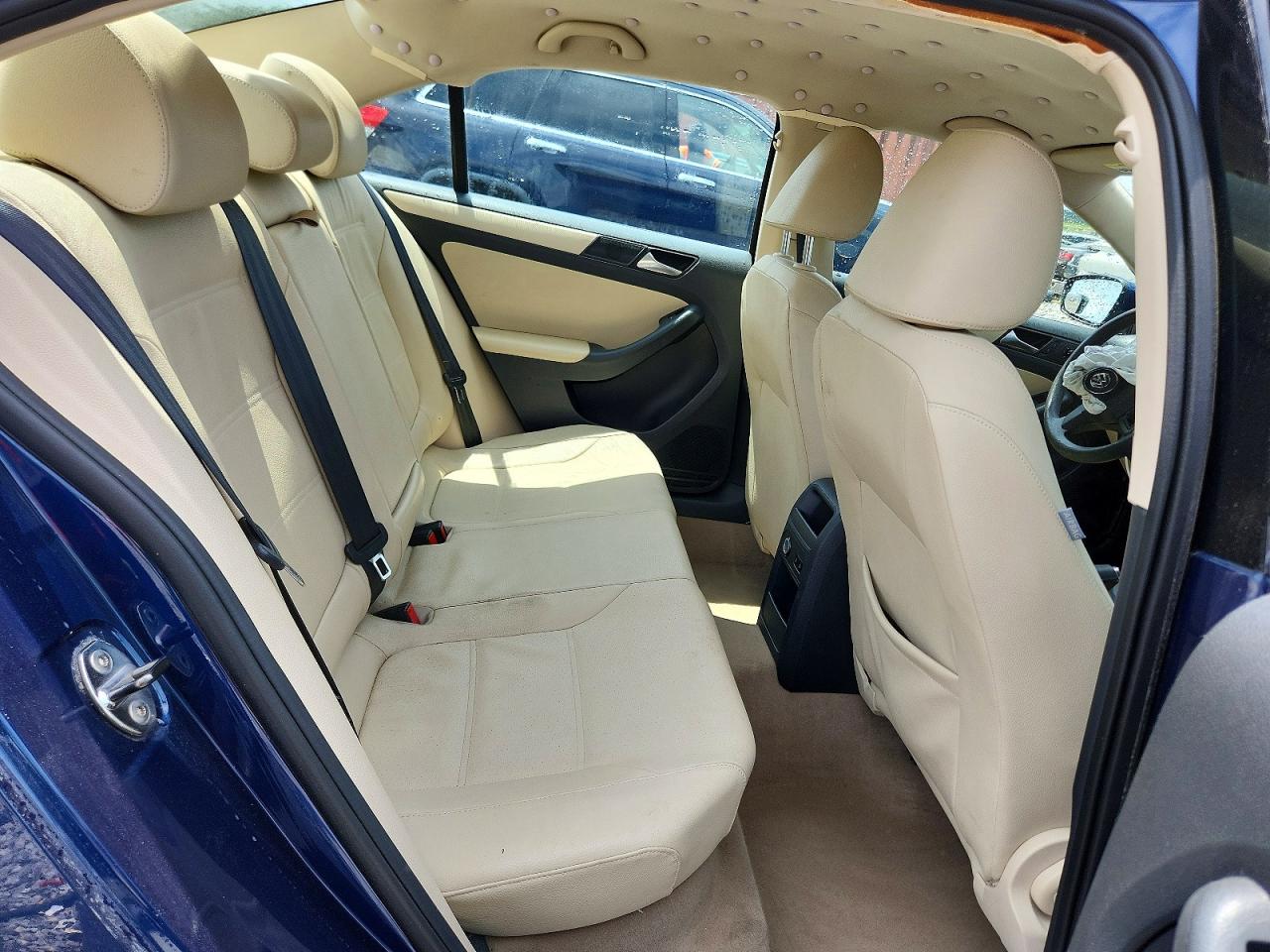 2012 Volkswagen Jetta Se Blue vin: 3VWDP7AJ1CM075317