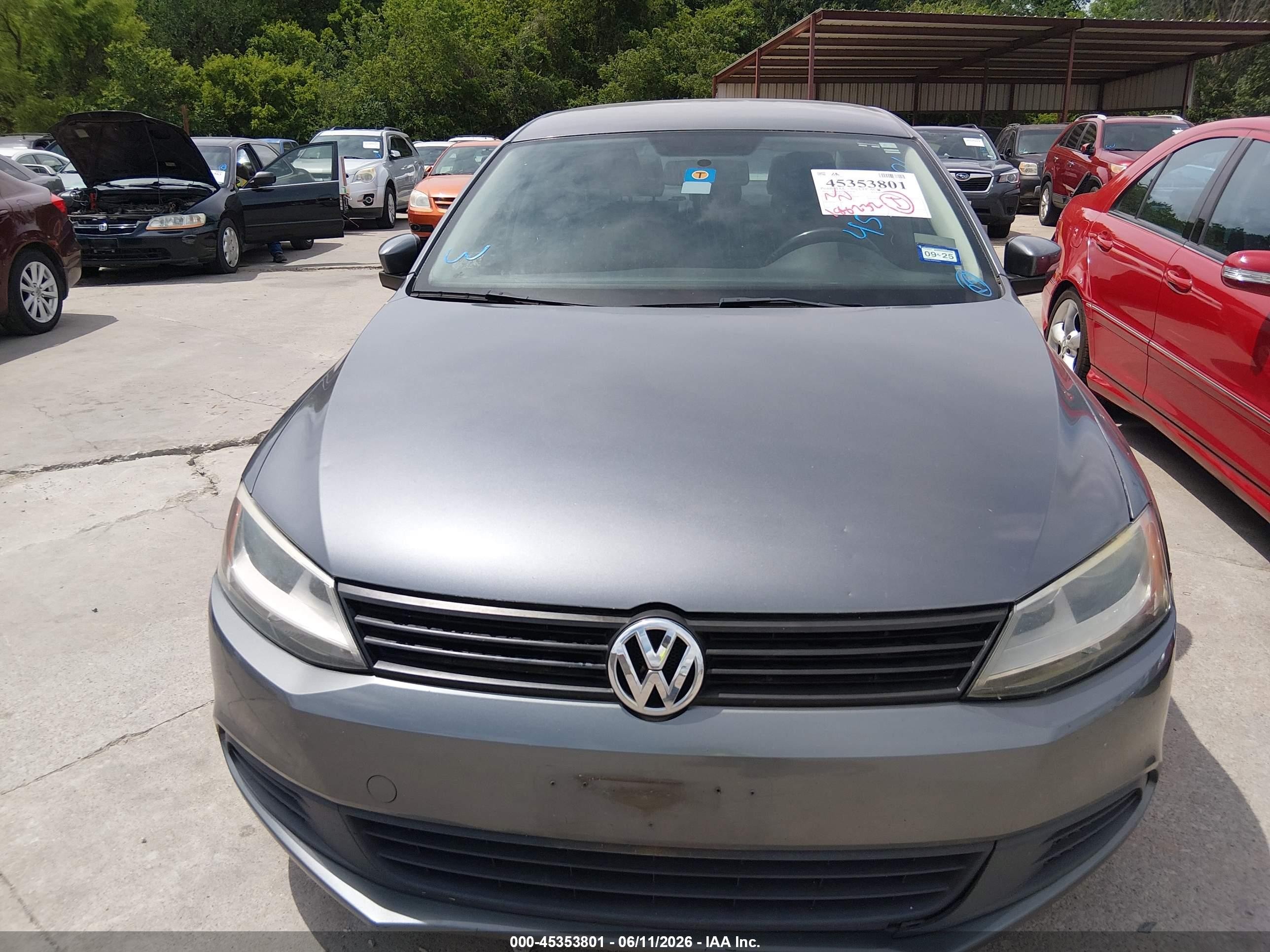 2012 Volkswagen Jetta 2.5l Se Gray vin: 3VWDP7AJ1CM329396