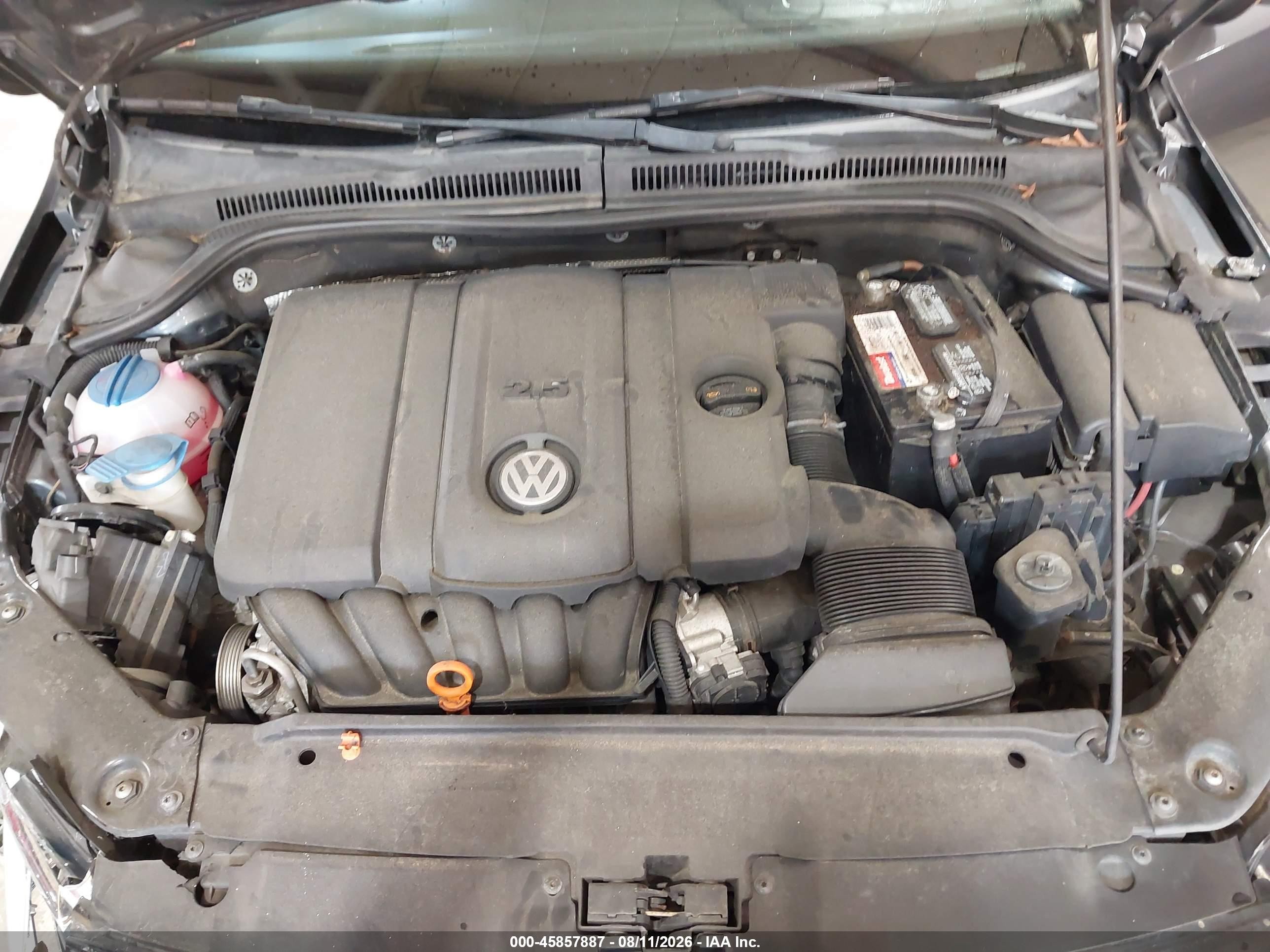 2012 Volkswagen Jetta 2.5l Se Серый vin: 3VWDP7AJ1CM340219