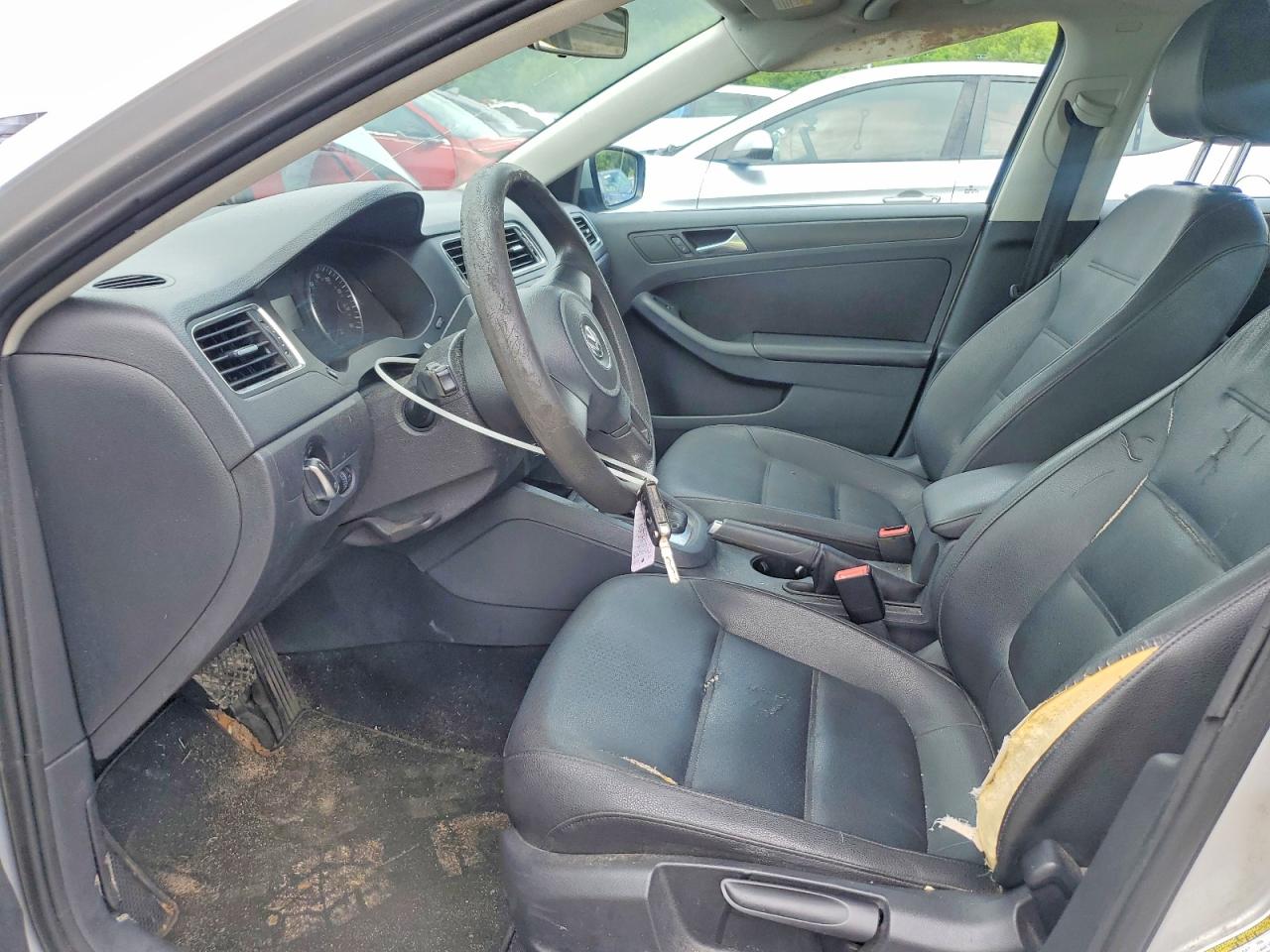 2012 Volkswagen Jetta Se Silver vin: 3VWDP7AJ1CM366433