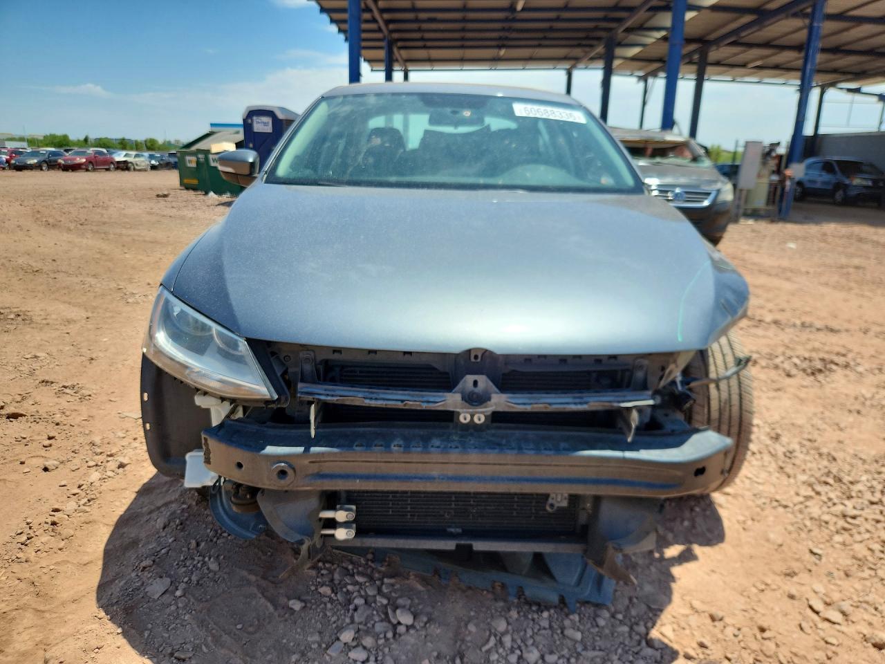 2012 Volkswagen Jetta Se Gray vin: 3VWDP7AJ1CM373219