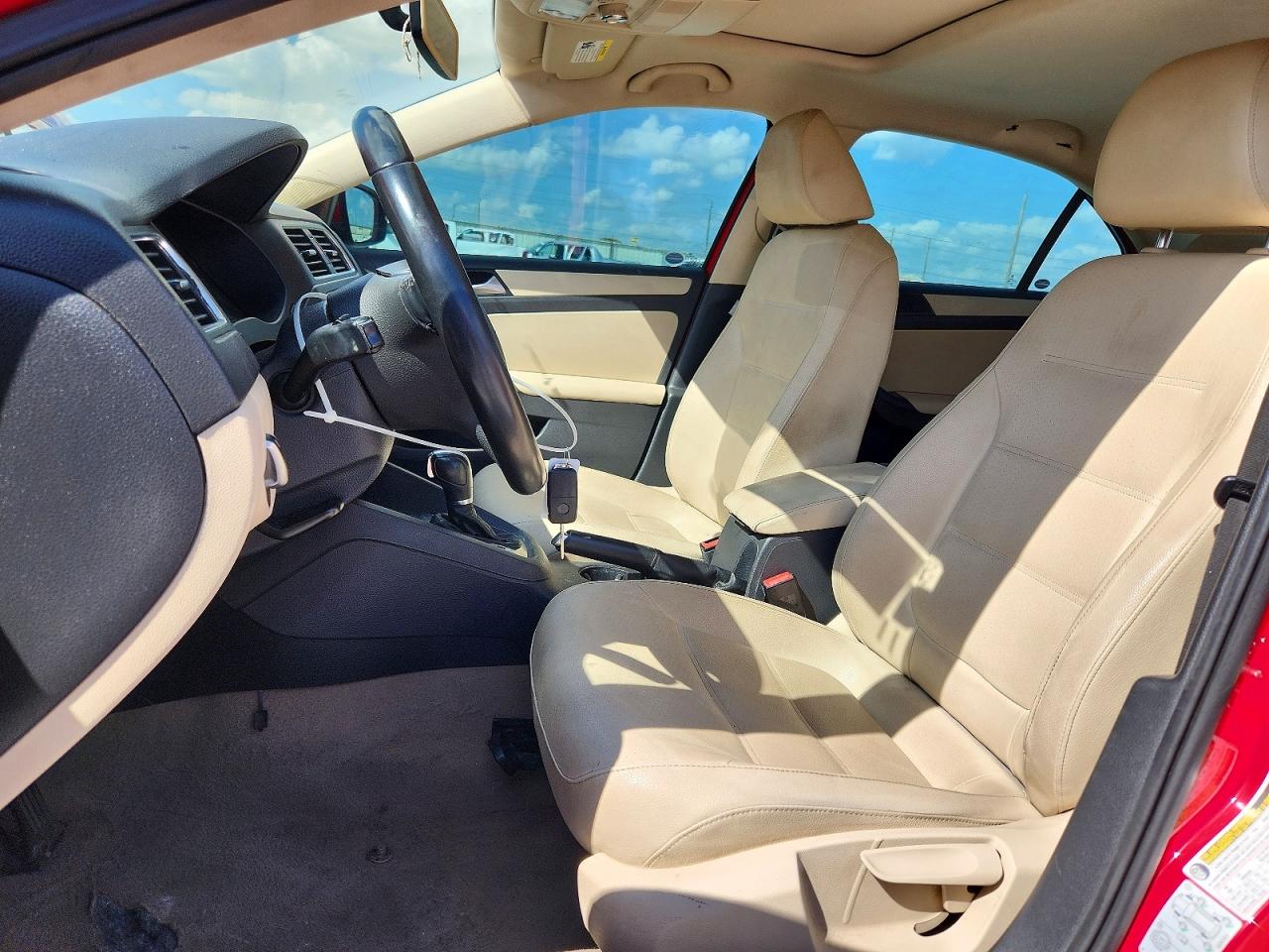 2012 Volkswagen Jetta Se Red vin: 3VWDP7AJ1CM386276