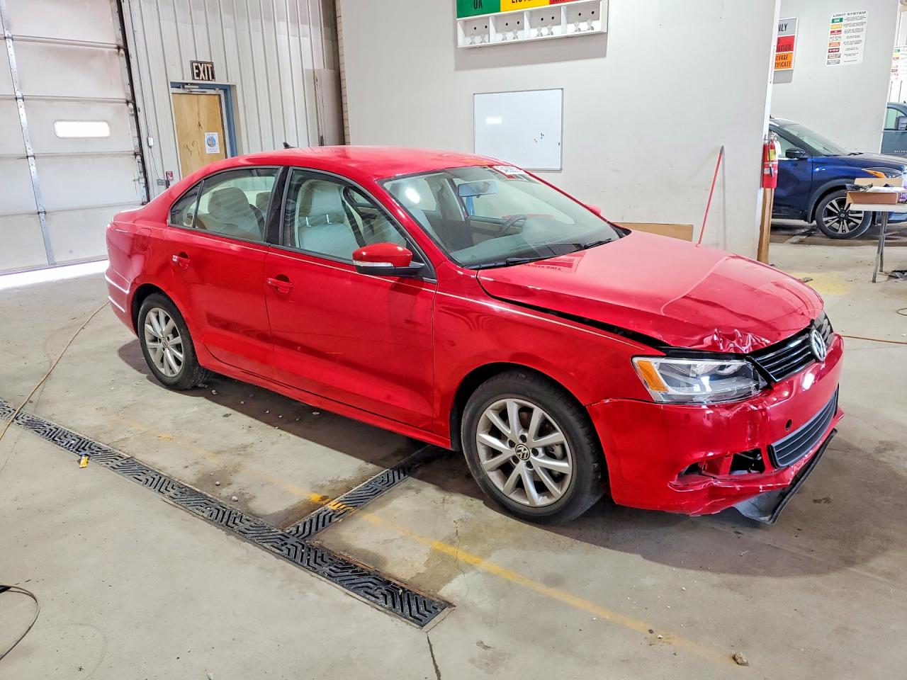 2012 Volkswagen Jetta Se Red vin: 3VWDP7AJ1CM423956