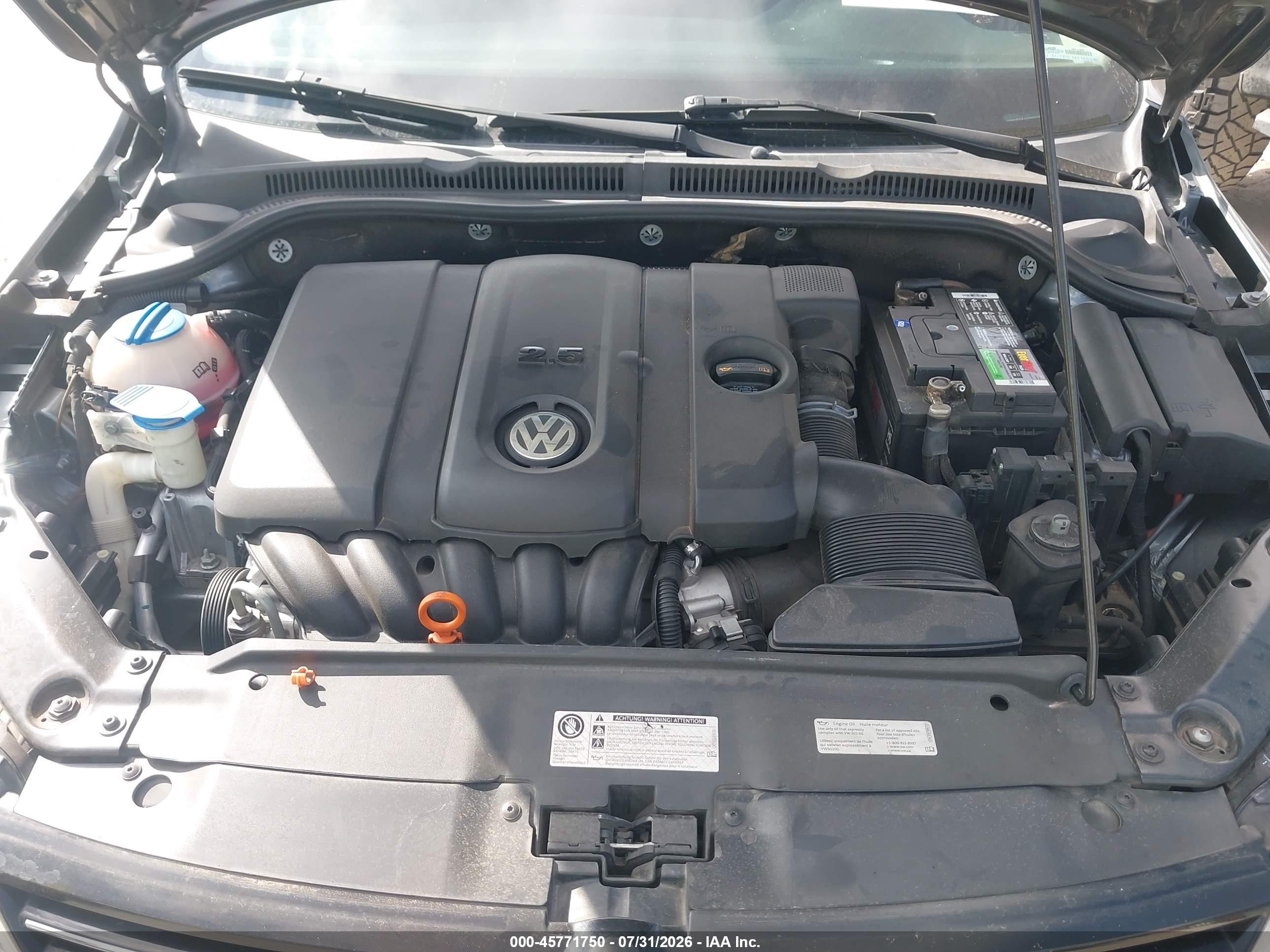 2013 Volkswagen Jetta 2.5l Se Light Blue vin: 3VWDP7AJ1DM204139